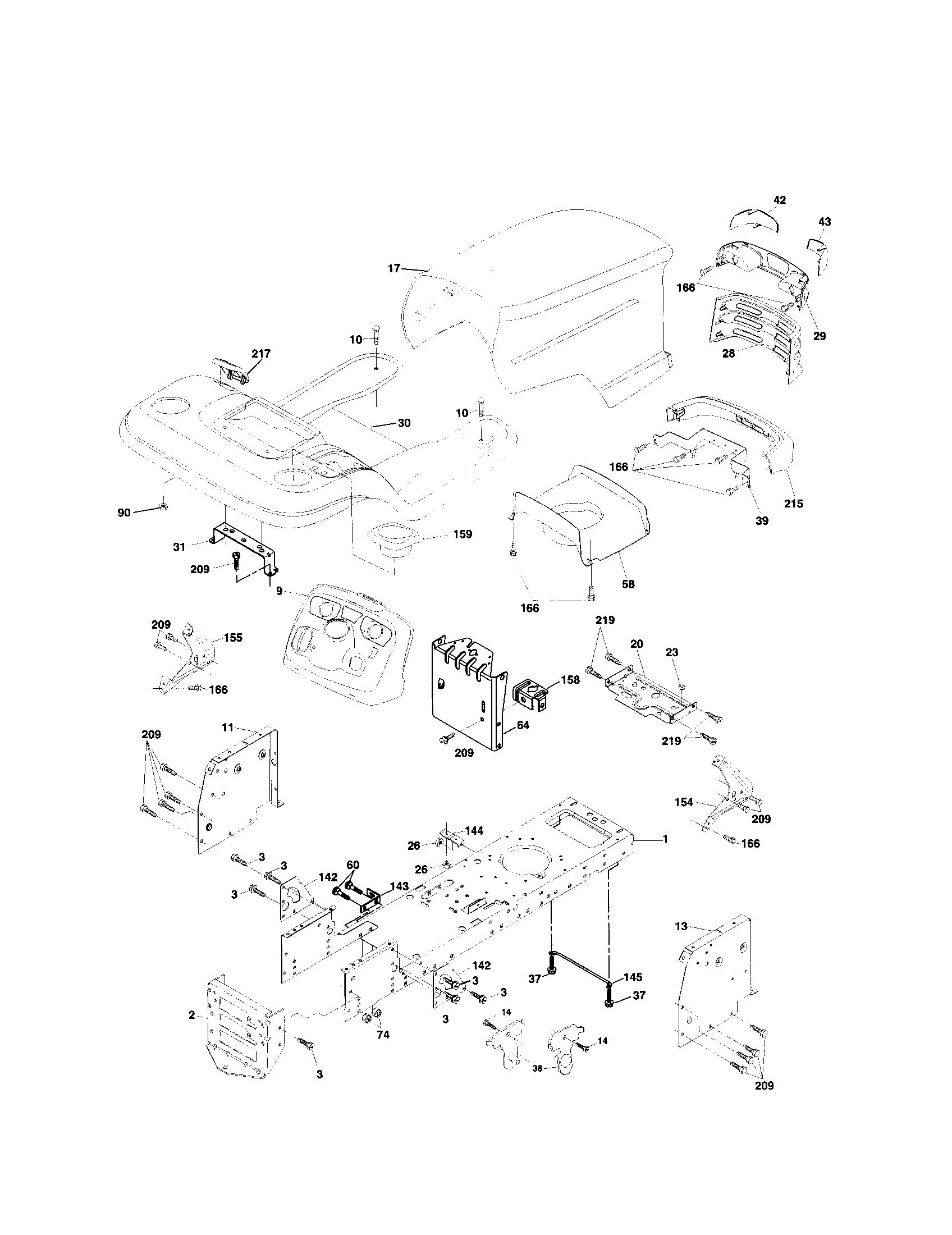Companion 917257870 chassis and enclosures diagram