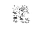 Craftsman 917273502 fan cover diagram