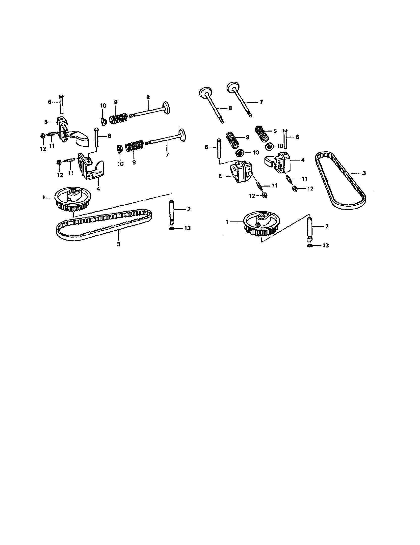 Poulan PP750P camshaft diagram