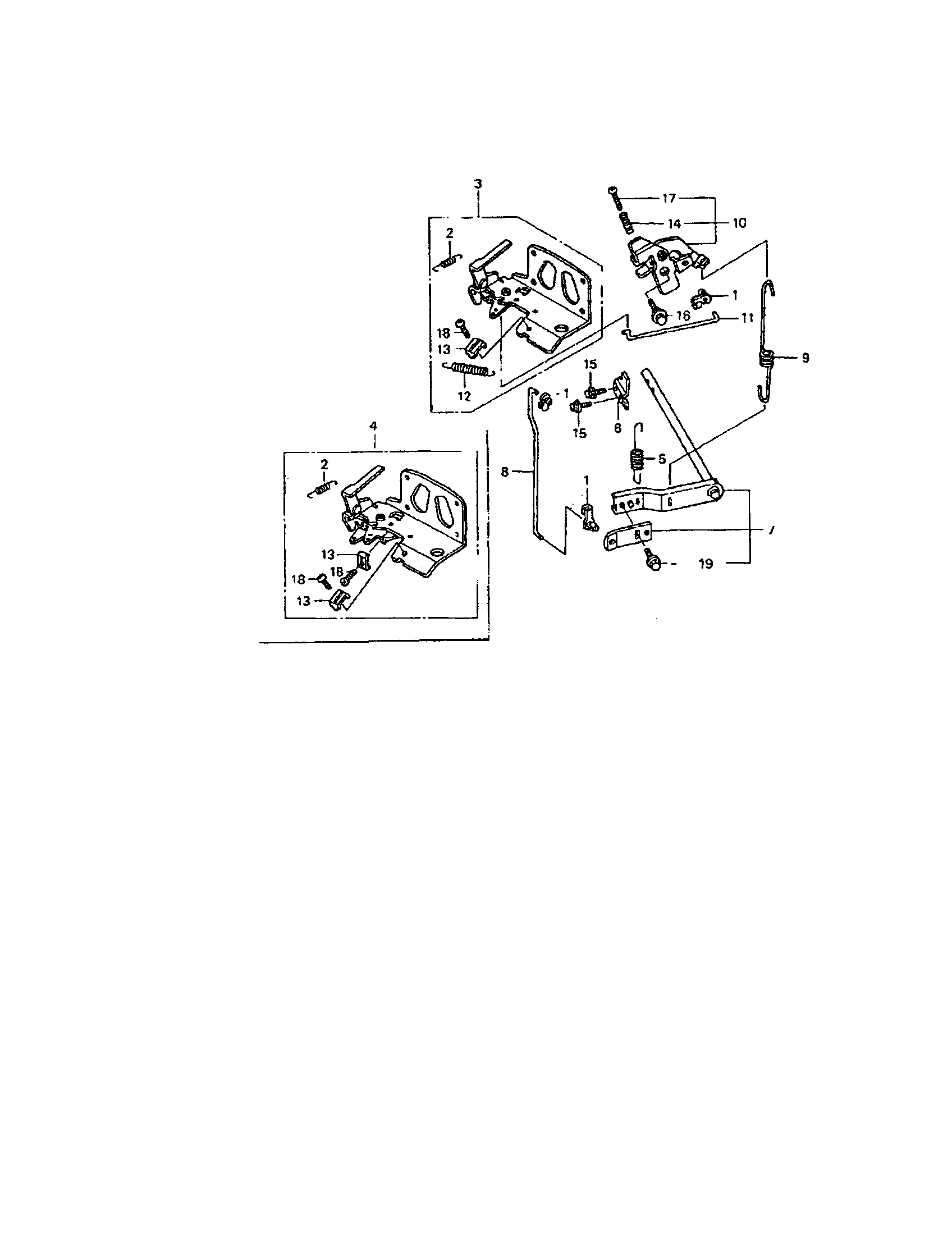Poulan PP750P control diagram