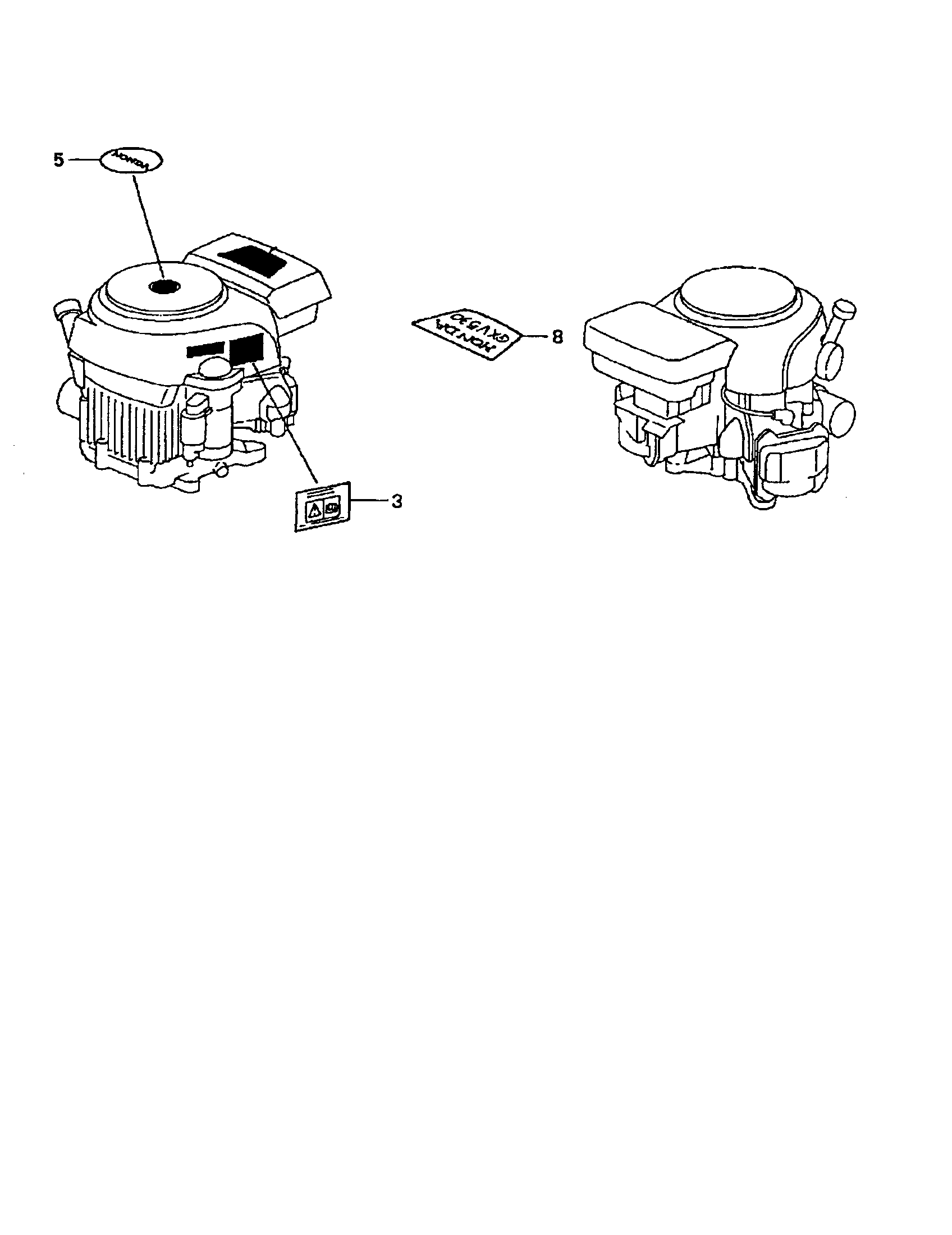 Poulan PP750P labels diagram