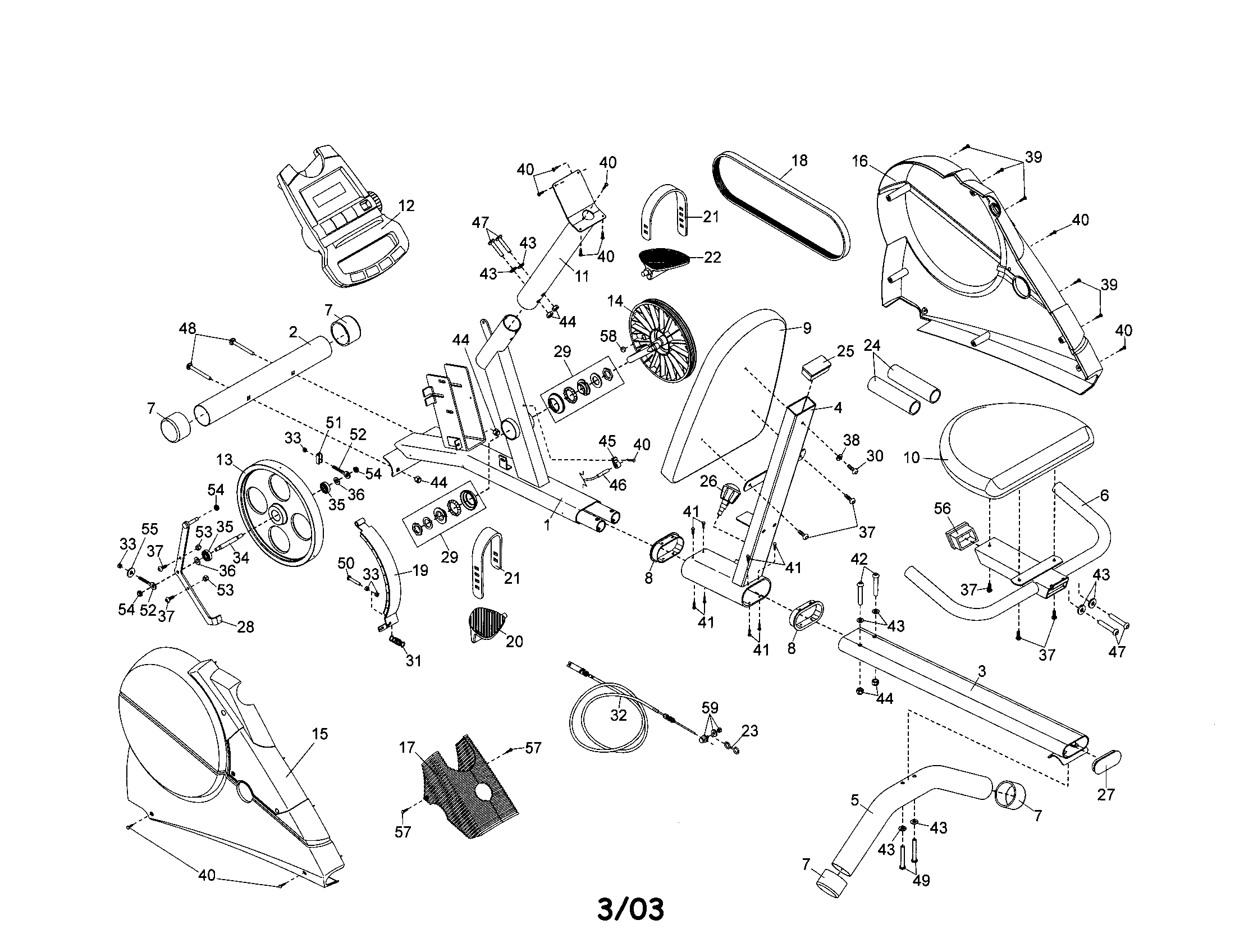 Proform PFEX29920 cycle diagram