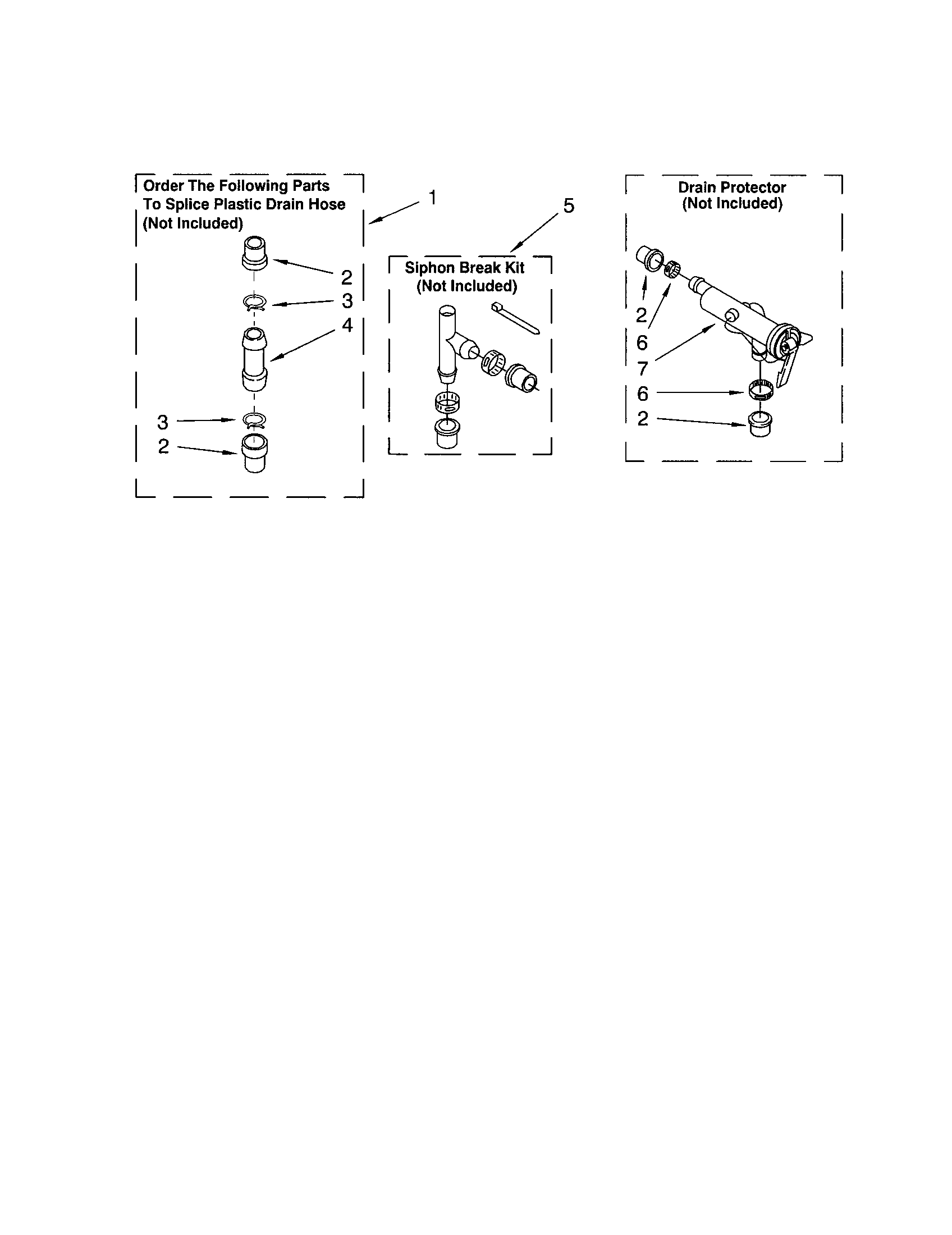 Kenmore 11042722201 water system diagram