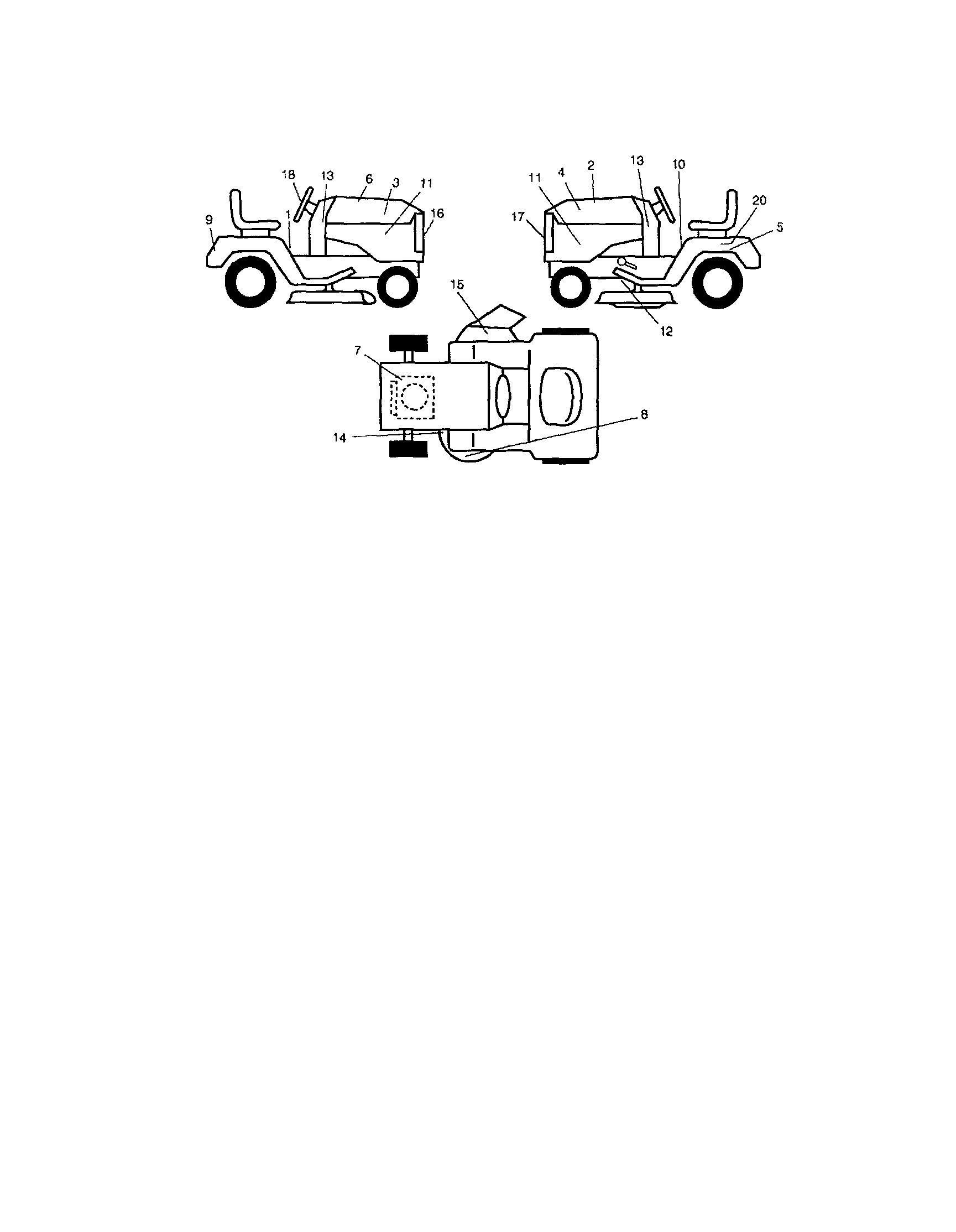 Craftsman 917273150 decals diagram
