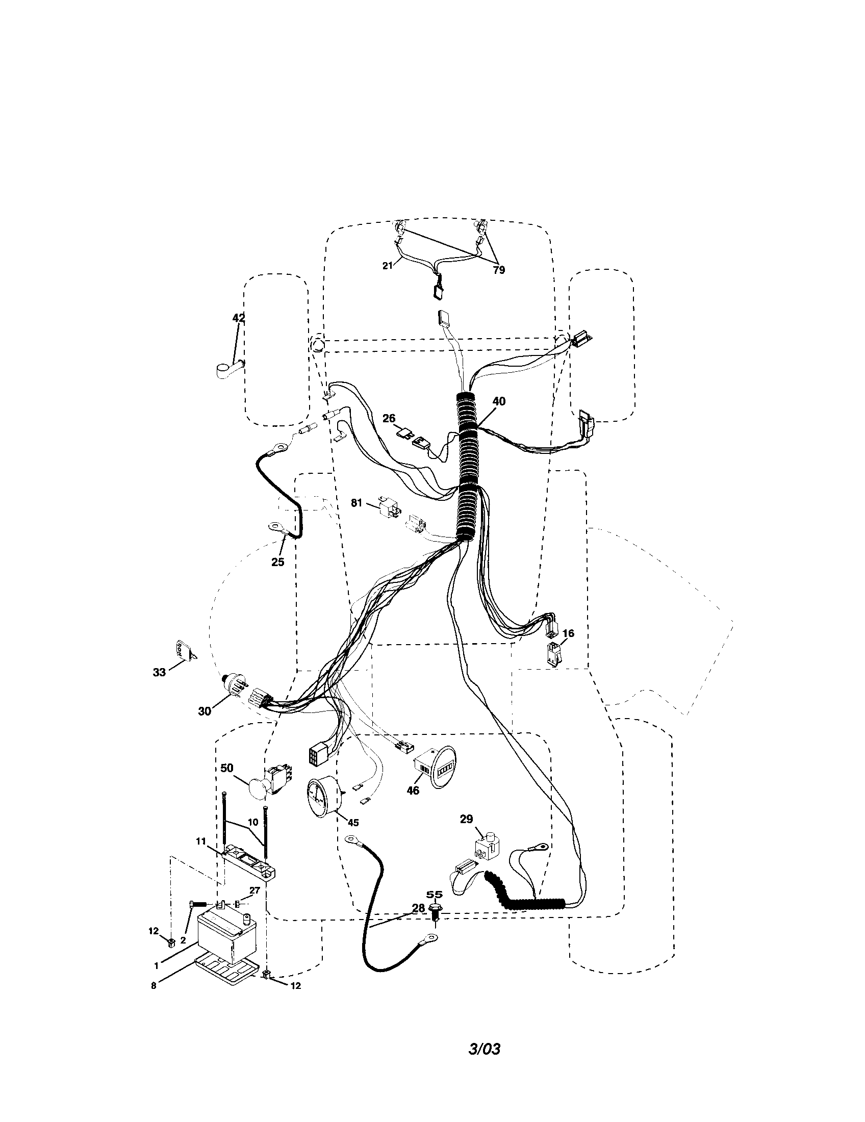 Craftsman 917273240 electrical diagram