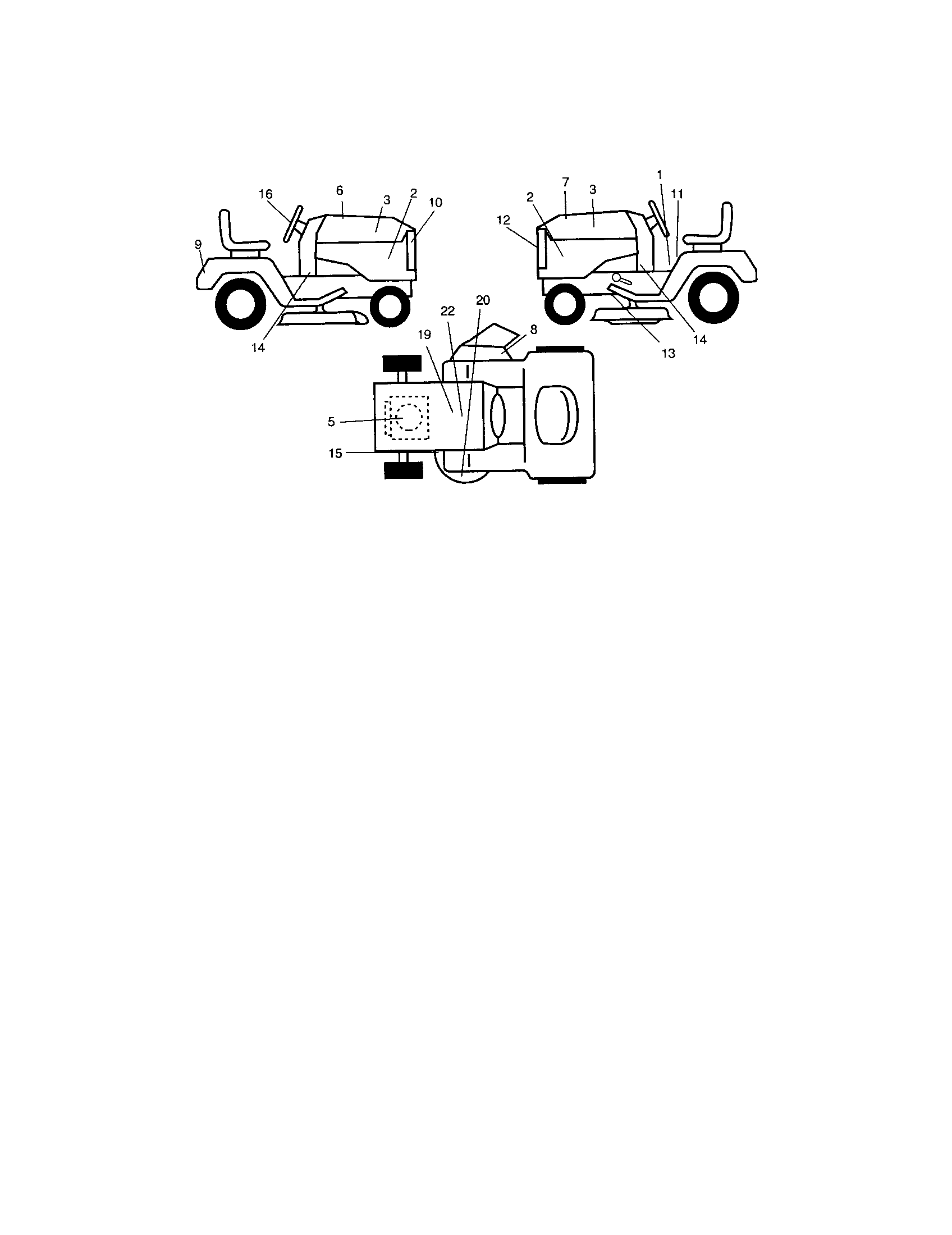 Craftsman 917273461 decals diagram