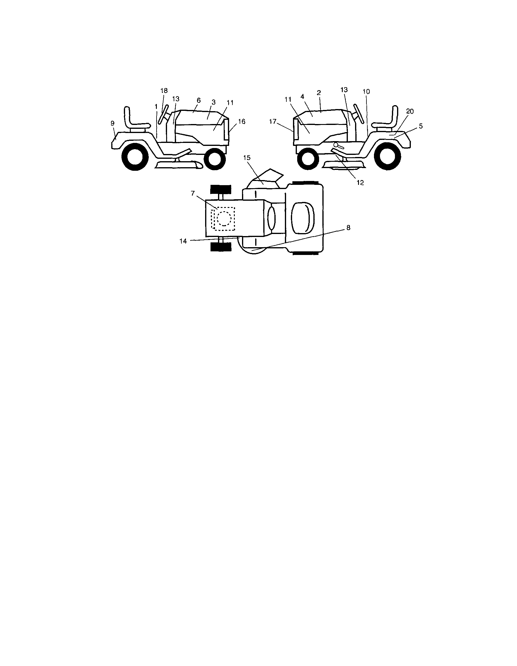 Craftsman 917273131 decals diagram