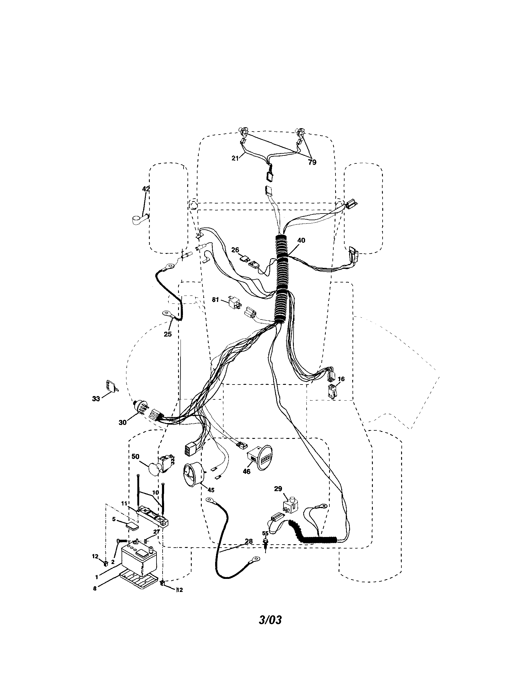 Craftsman 917273260 electrical diagram