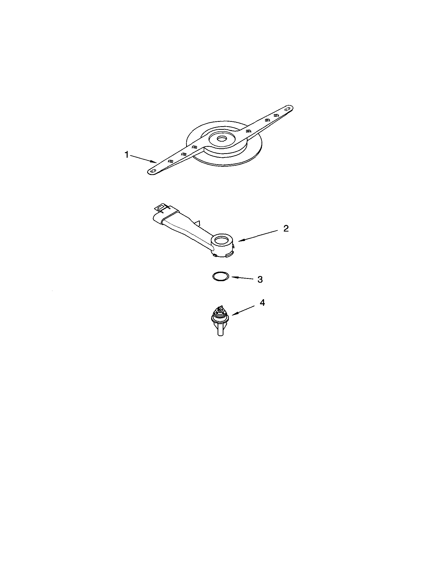 Kenmore 66516887000 lower washarm diagram