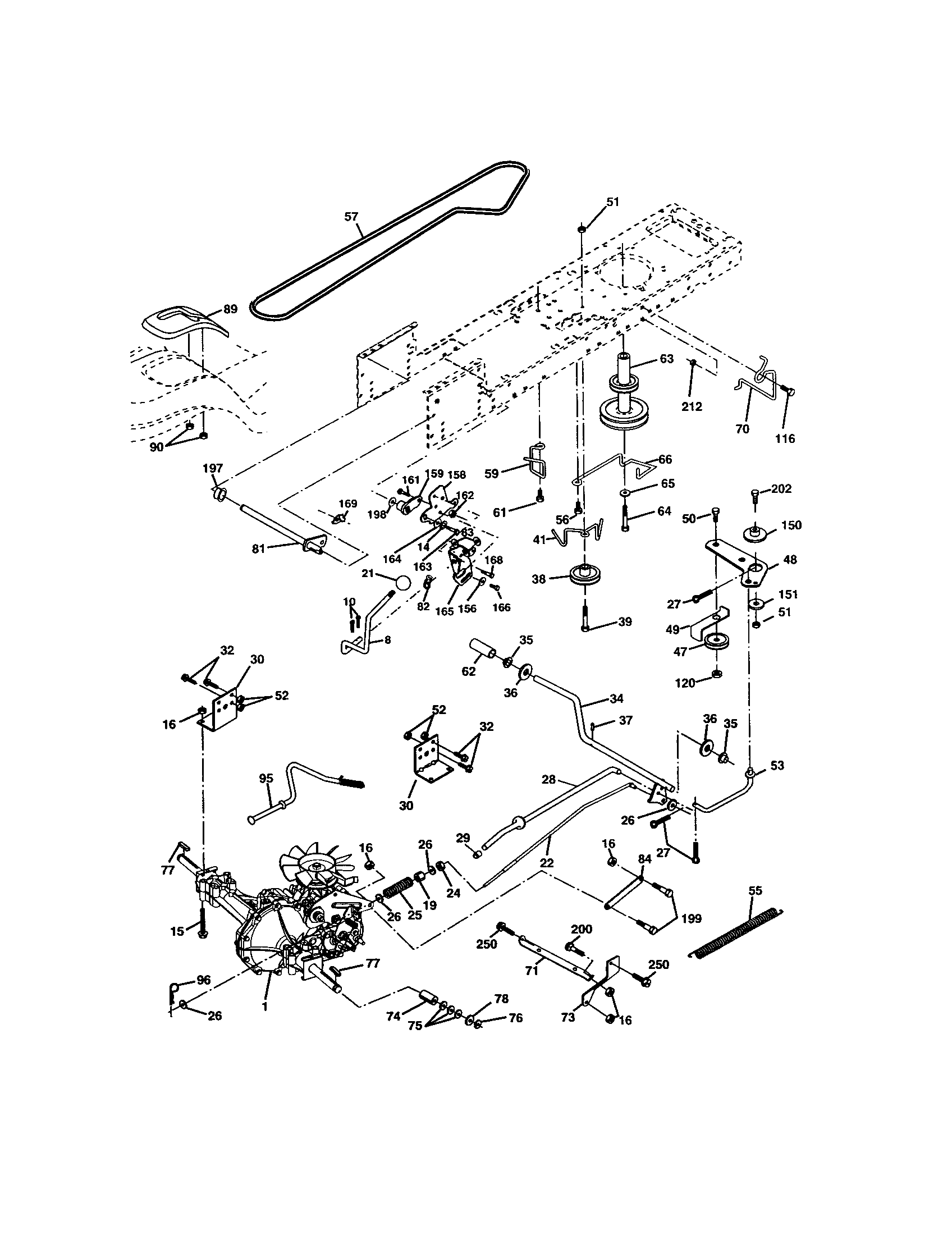 Craftsman 917277240 drive diagram