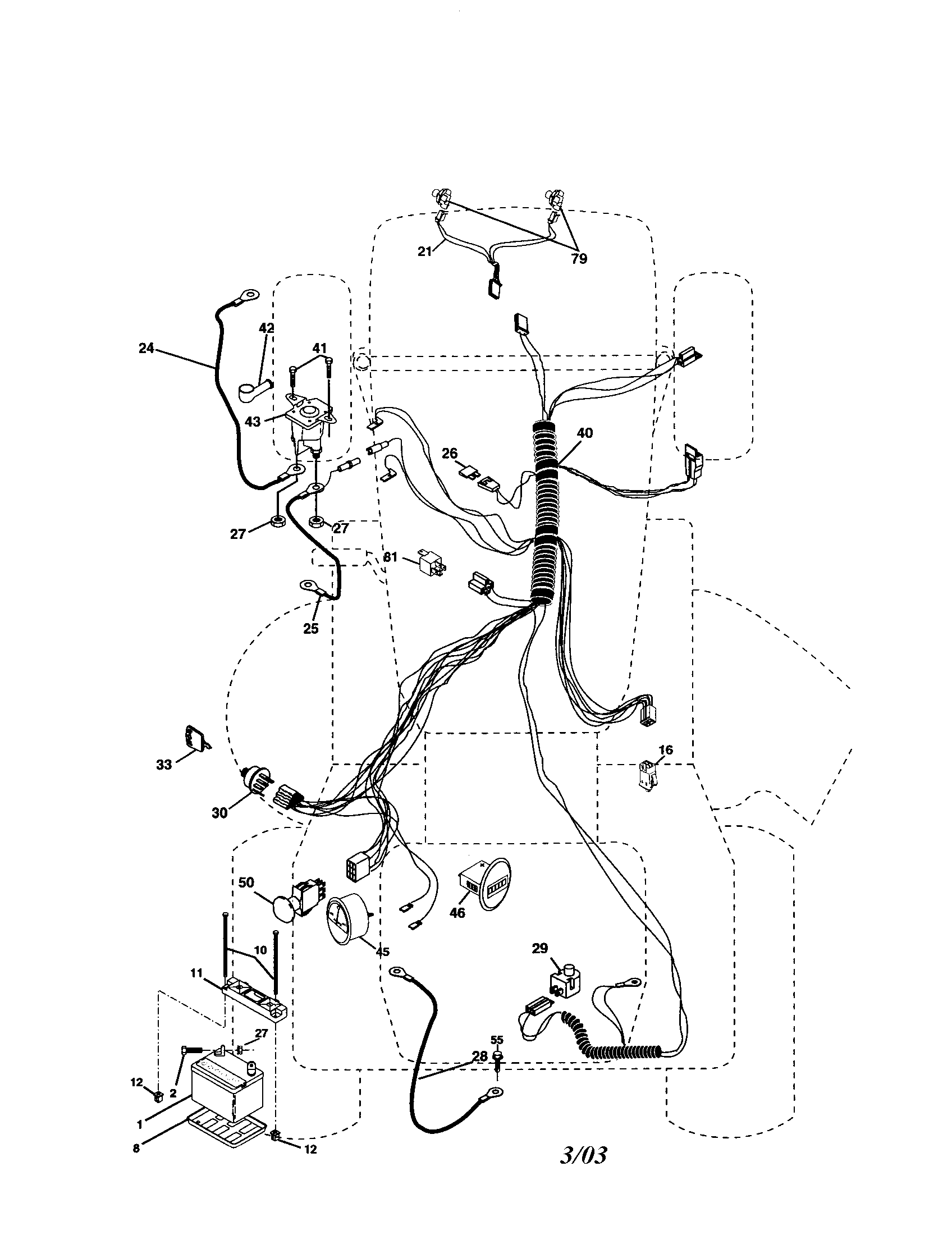 Craftsman 917277370 electrical diagram
