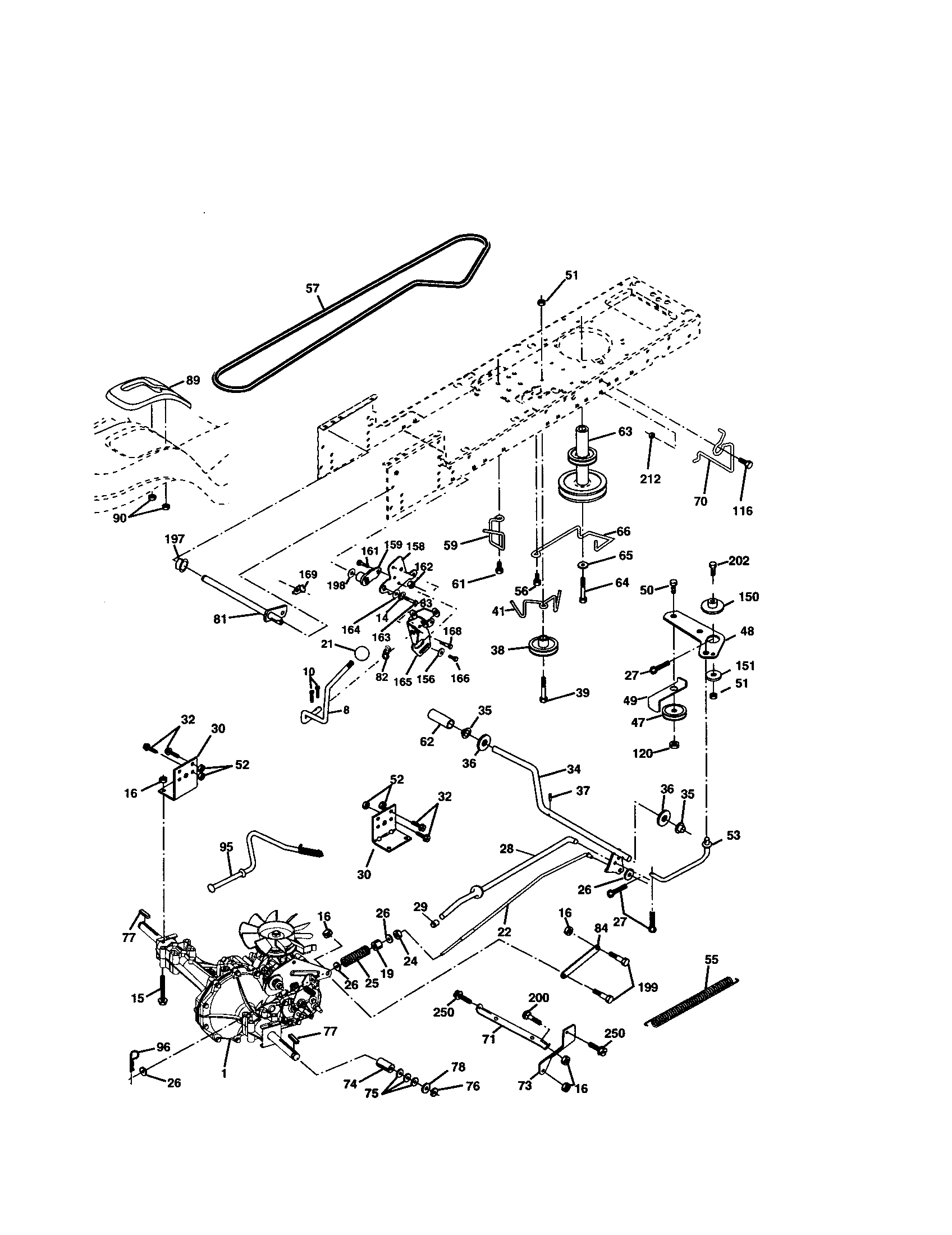 Craftsman 917277220 drive diagram