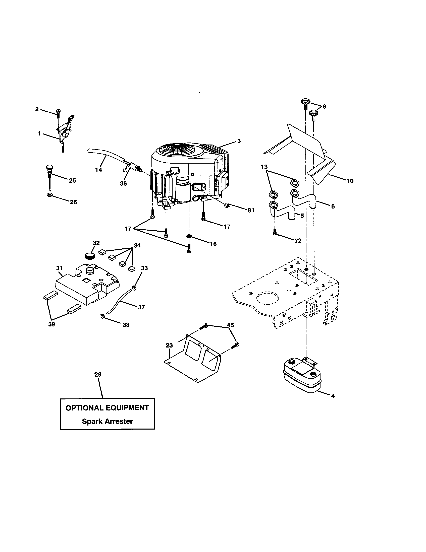 Craftsman 917277220 engine diagram