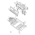 GE JGBC15GER4 cooktop diagram