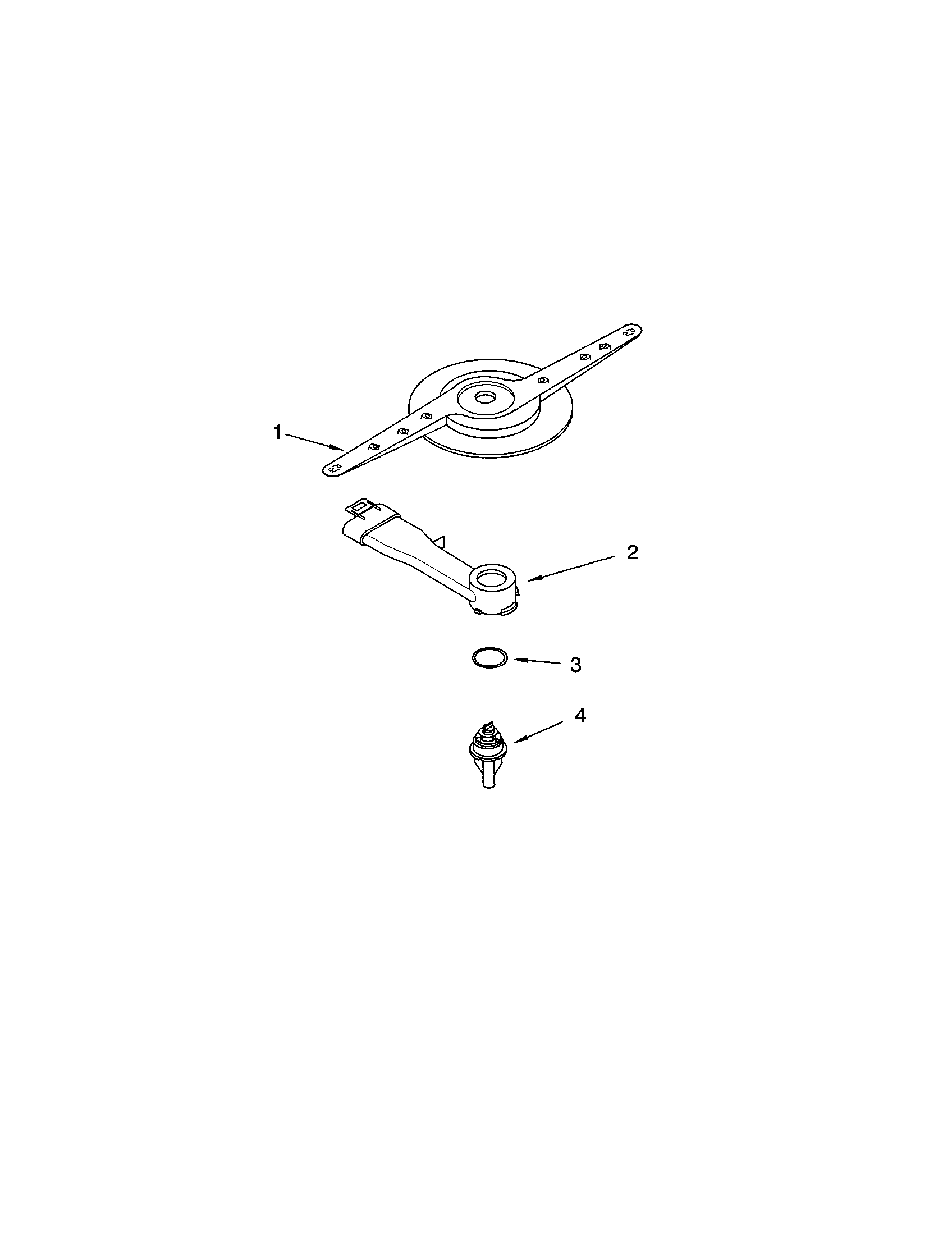 Kenmore Elite 66515919000 lower washarm diagram