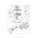 Kenmore Elite 66516919000 pump and motor diagram