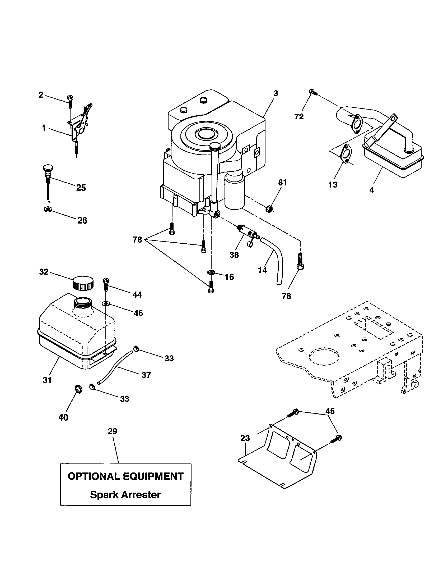 Craftsman 917277150 engine diagram