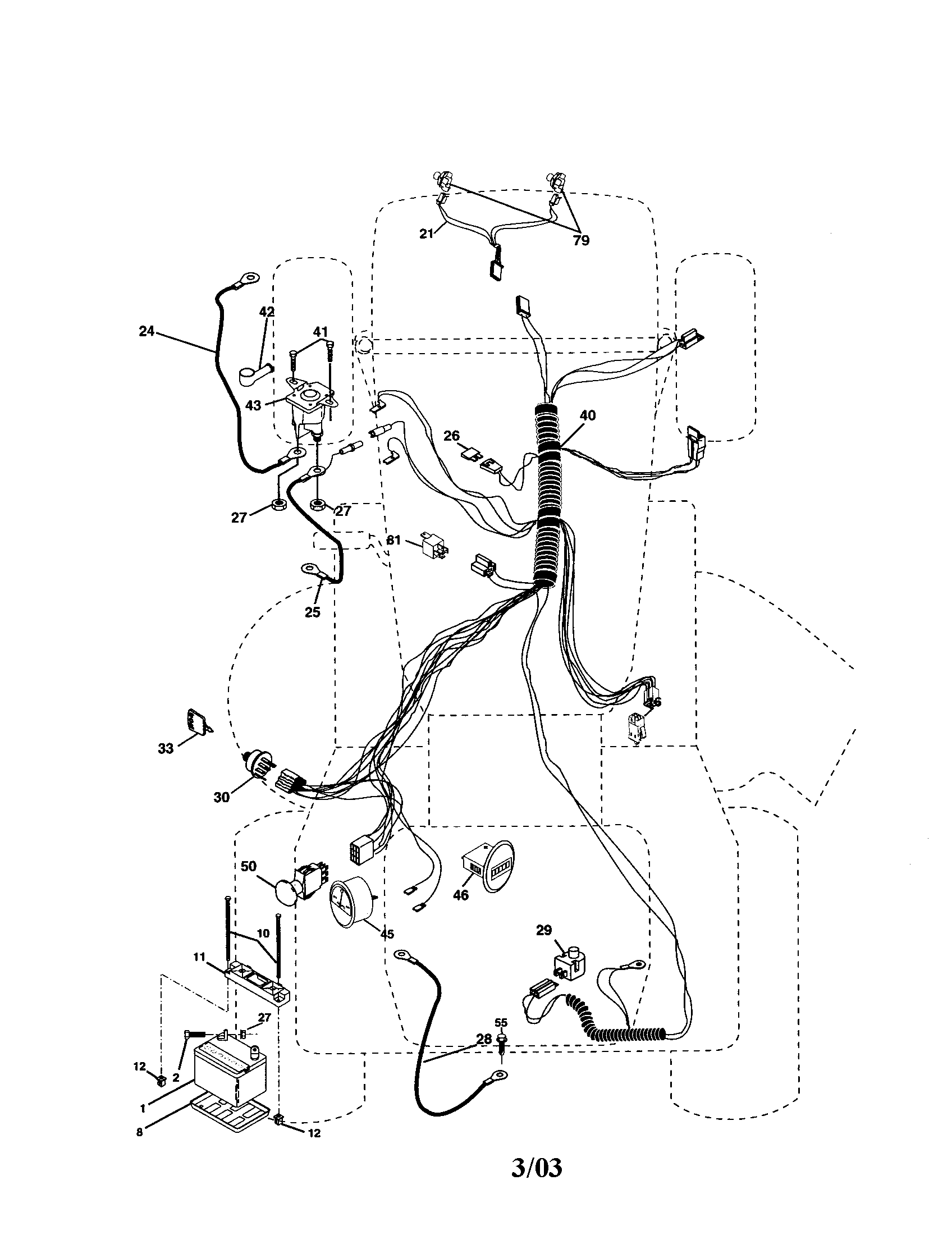 Craftsman 917277350 electrical diagram