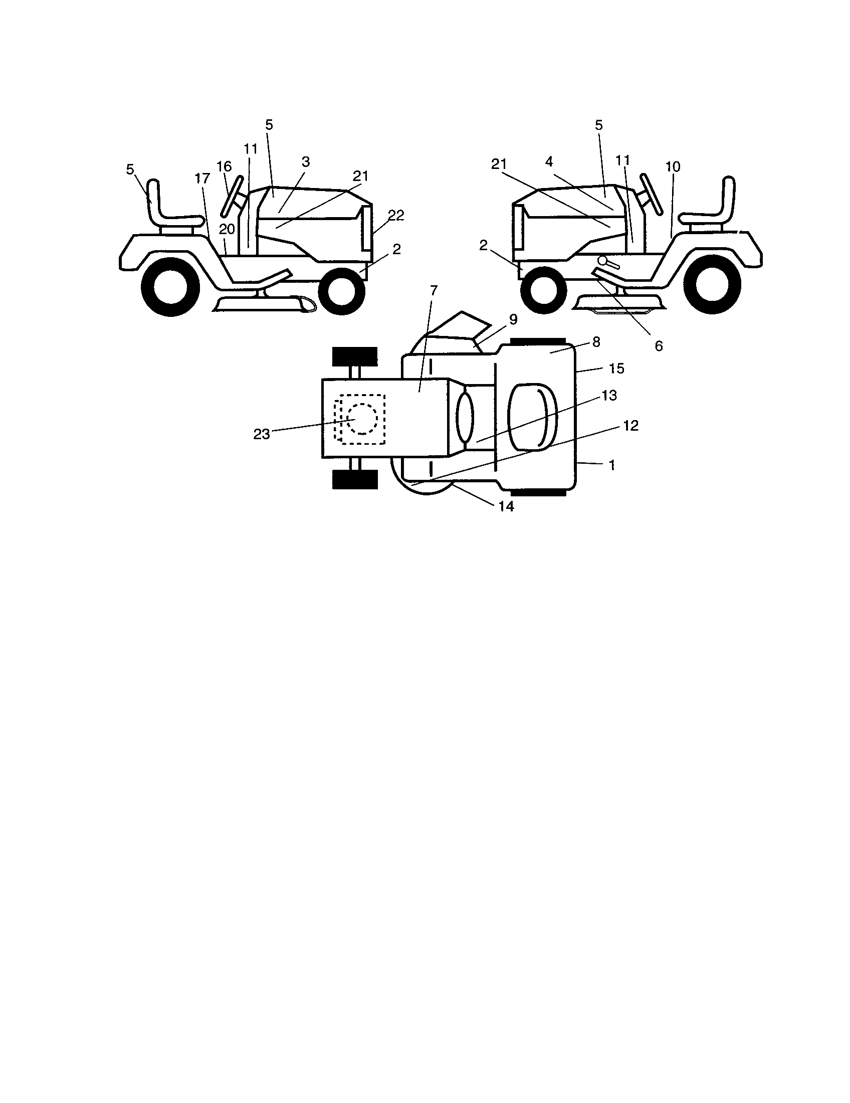Craftsman 917277350 decals diagram