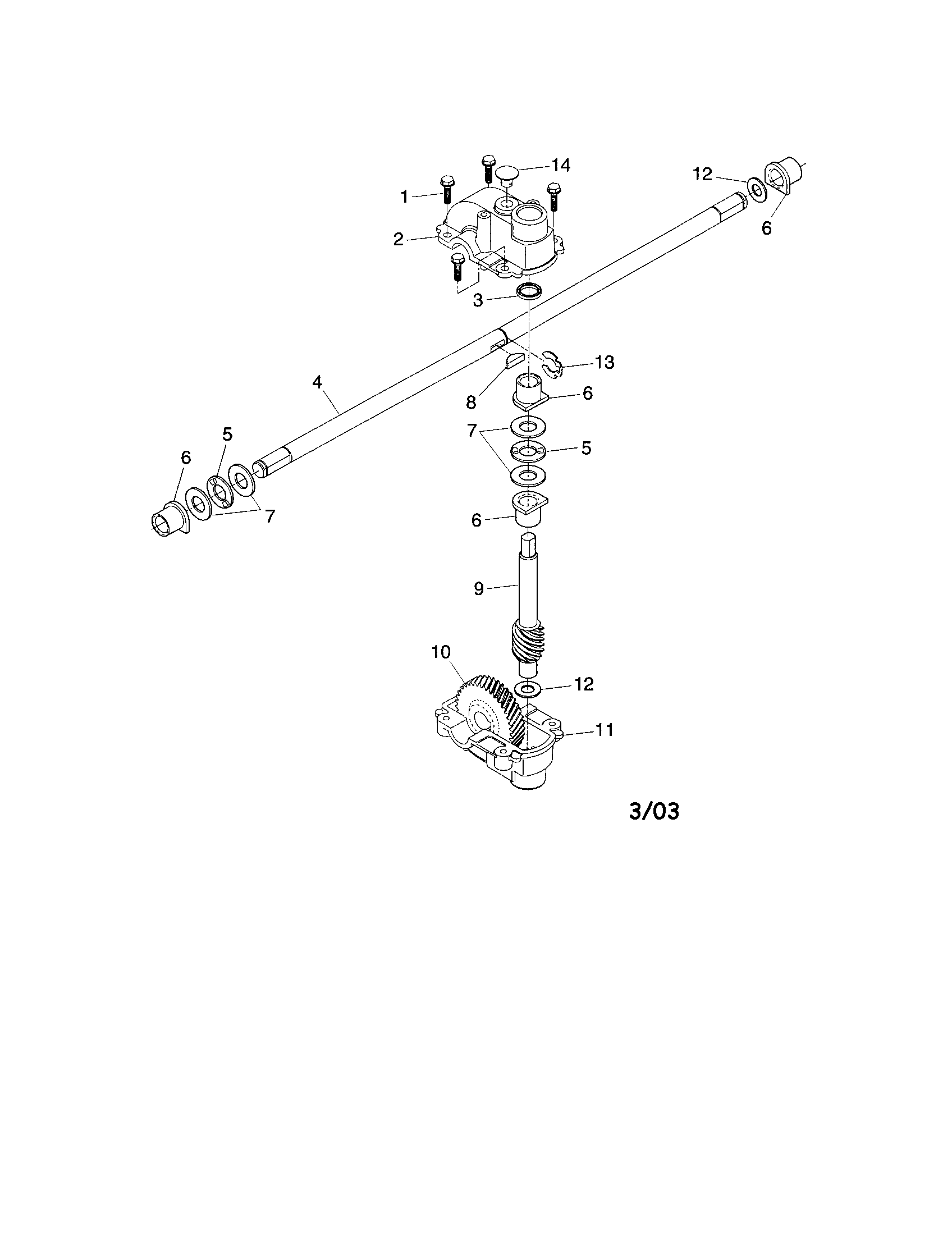 Craftsman 917377840 gearcase assembly diagram