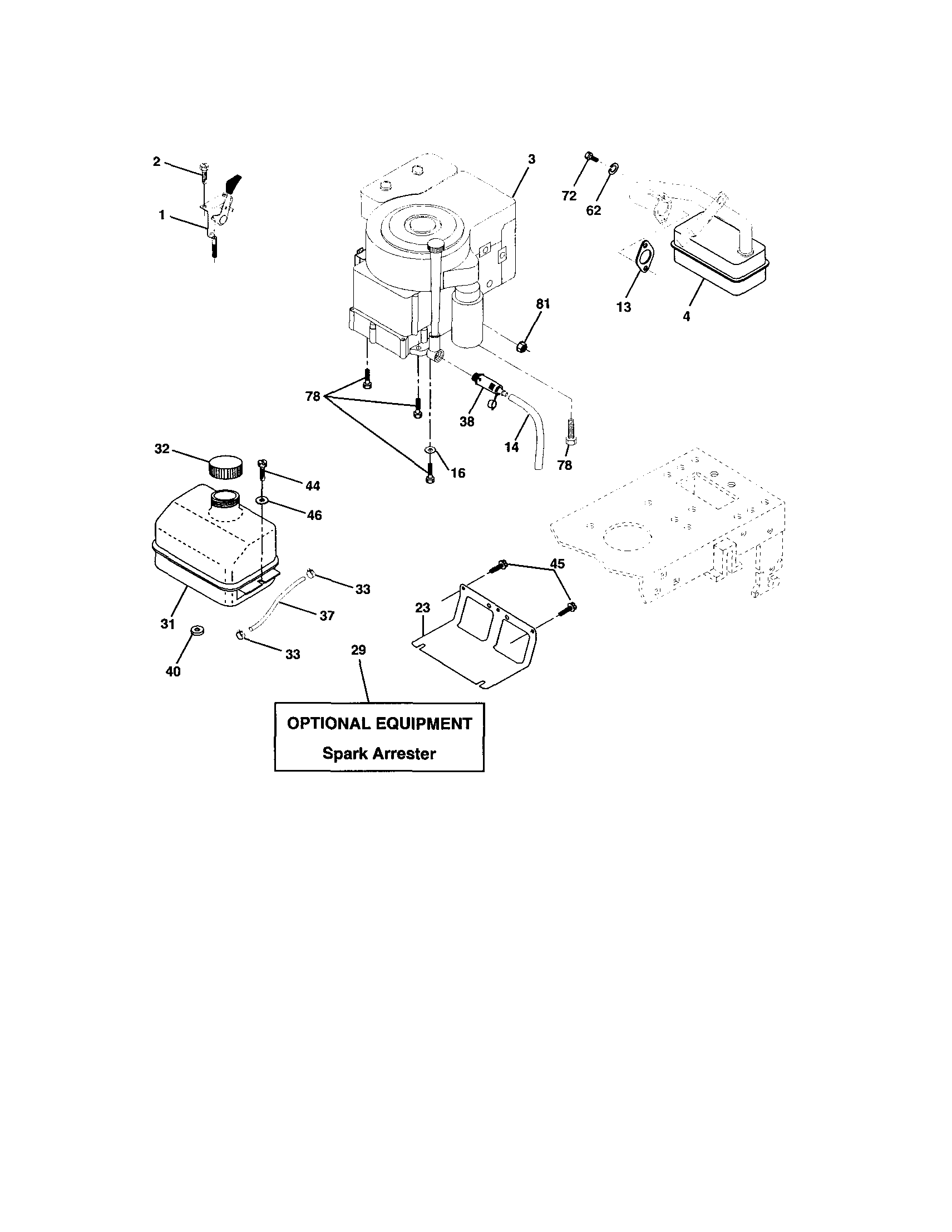 Craftsman 917277130 engine diagram