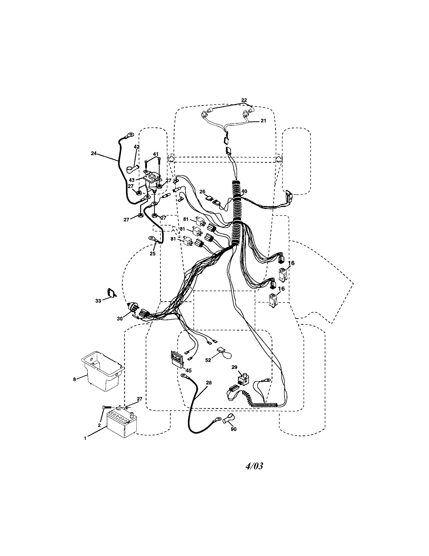 Craftsman 917273134 electrical diagram