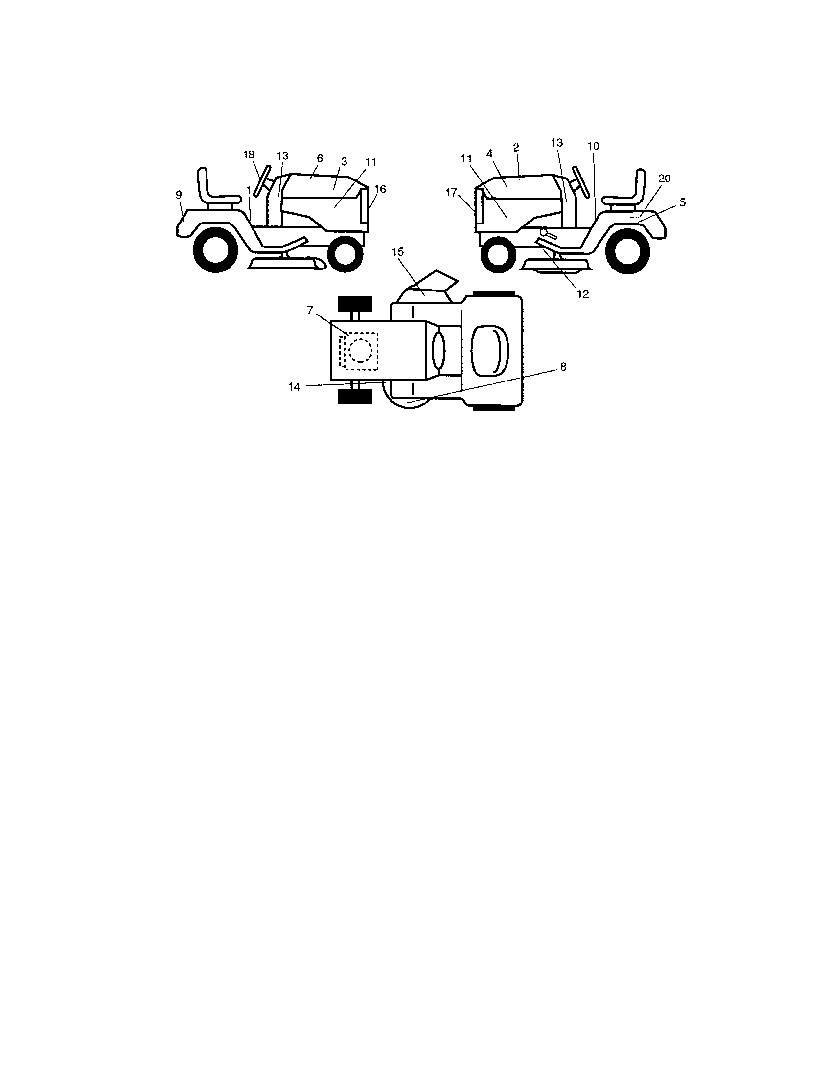 Craftsman 917273134 decals diagram