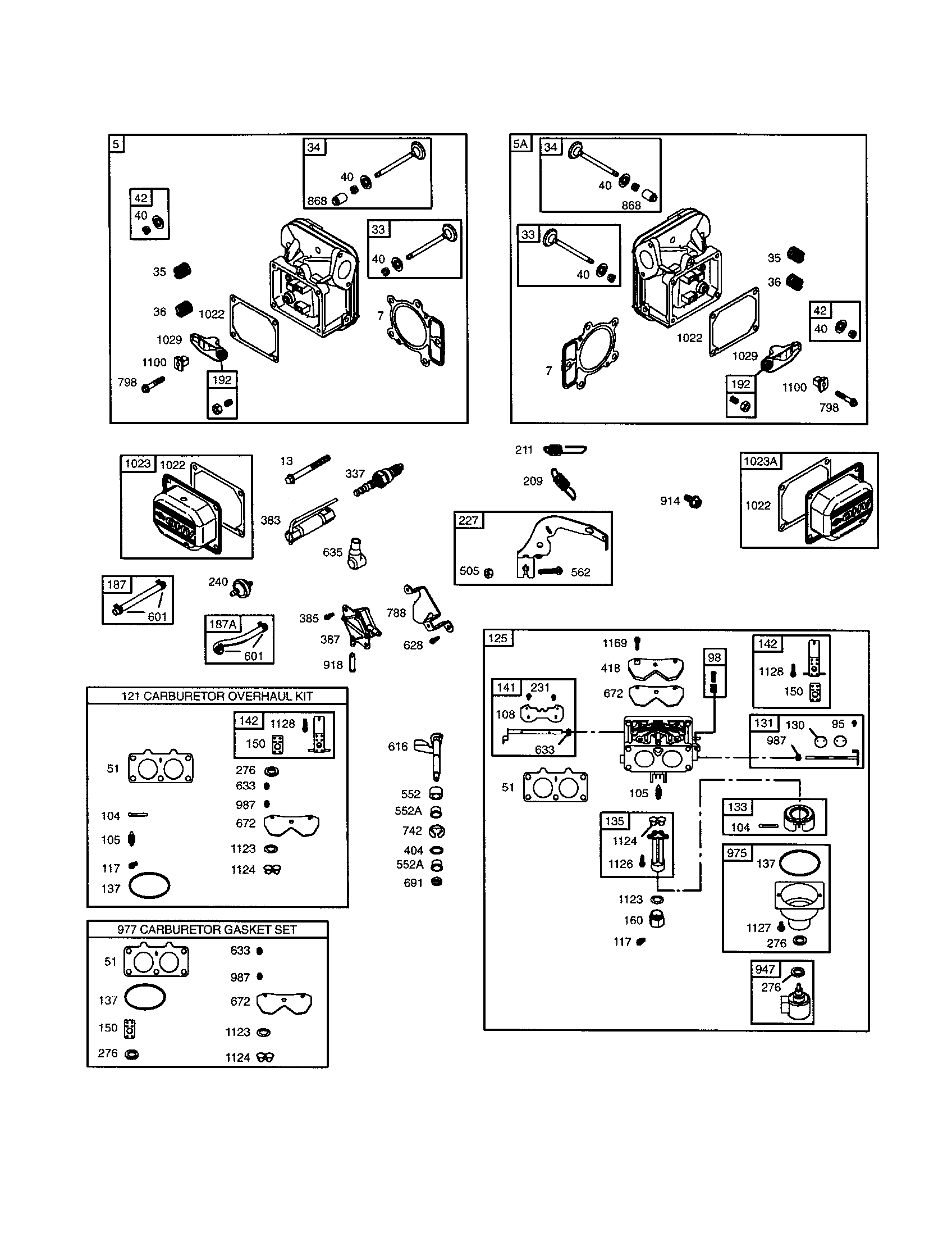 Craftsman 917275971 carburetor/cylinder-head diagram