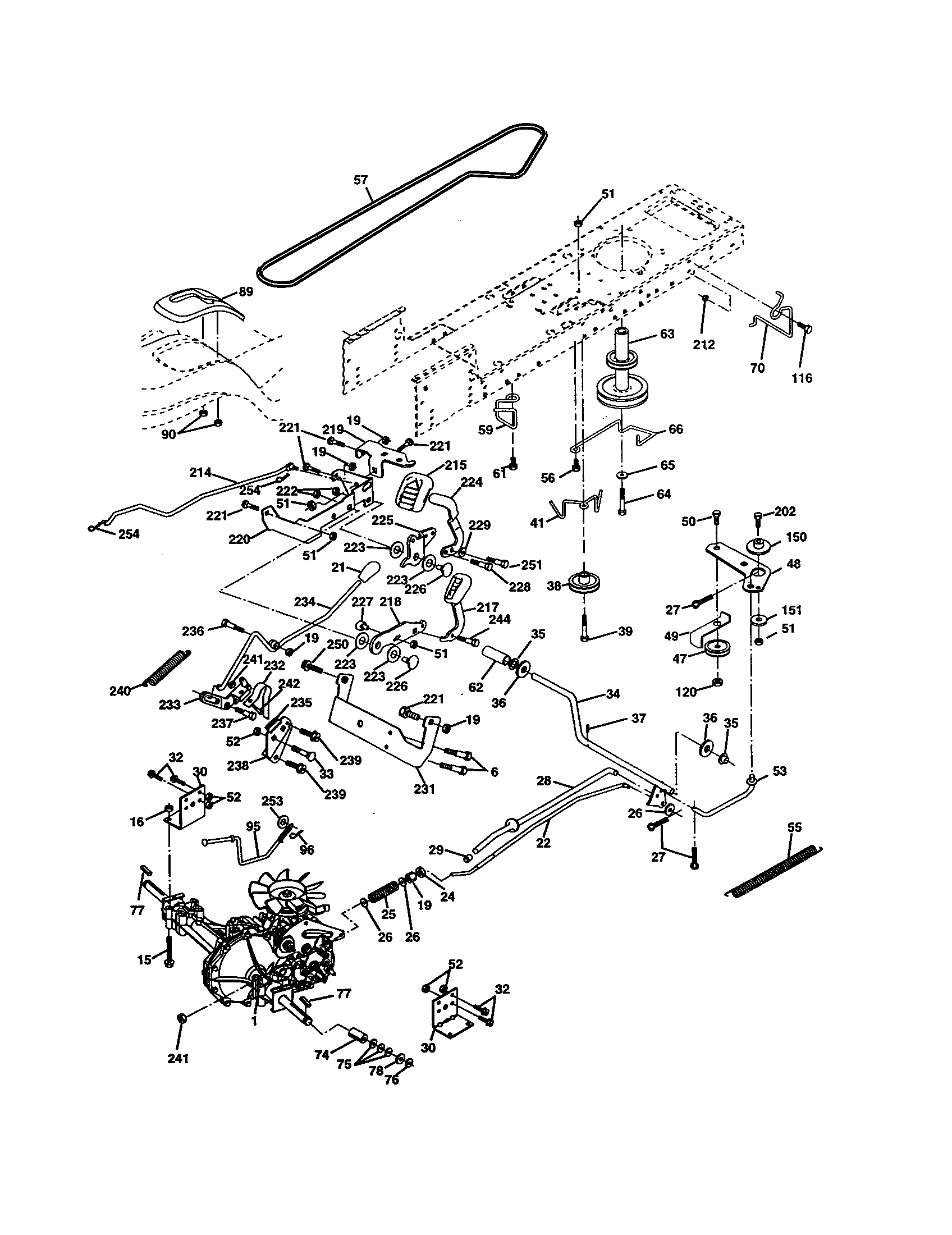 Craftsman 917277340 drive diagram
