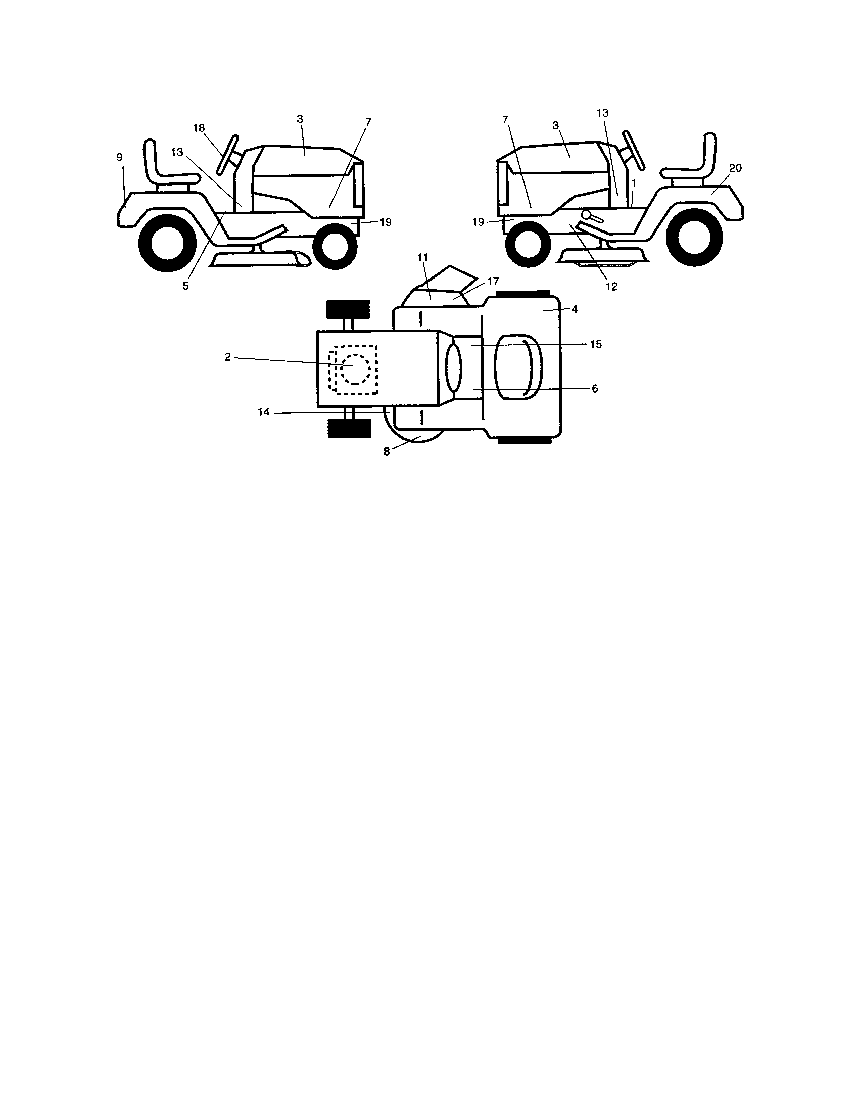 Craftsman 917277340 decals diagram