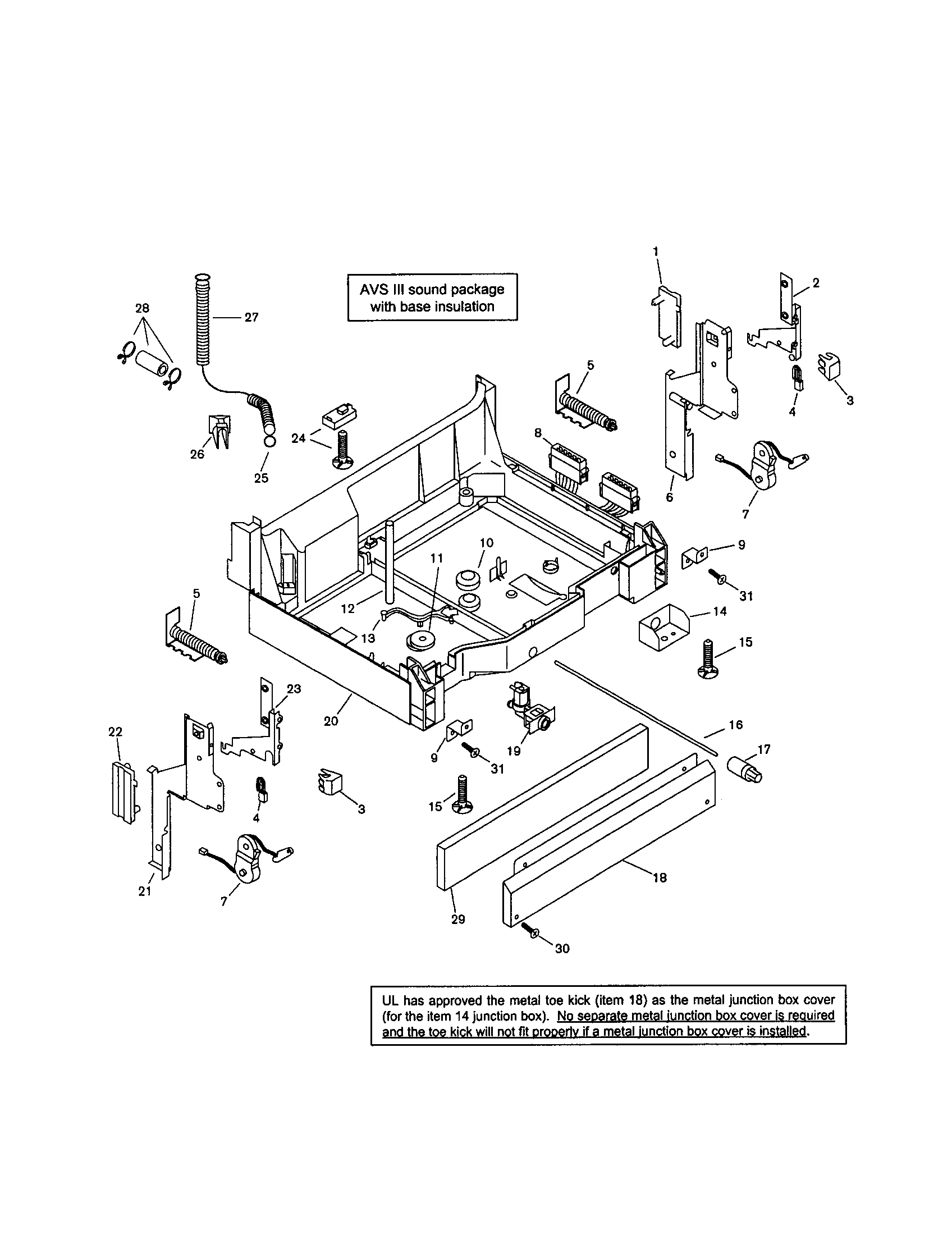 Bosch SHY99A06UC/14 (FD8212) base diagram