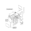Bosch SHX46B07UC/14 tank assembly diagram