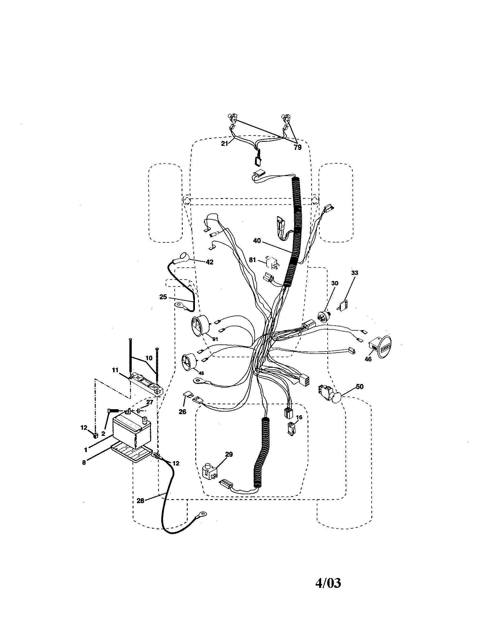 Craftsman 917275283 electrical diagram