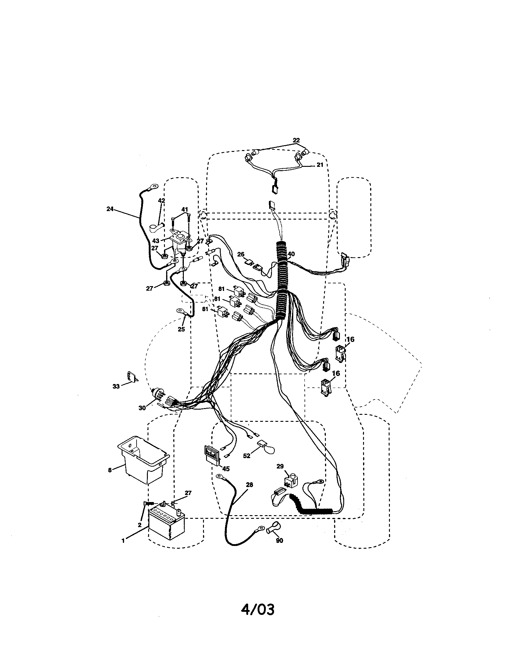 Craftsman 917273142 electrical diagram