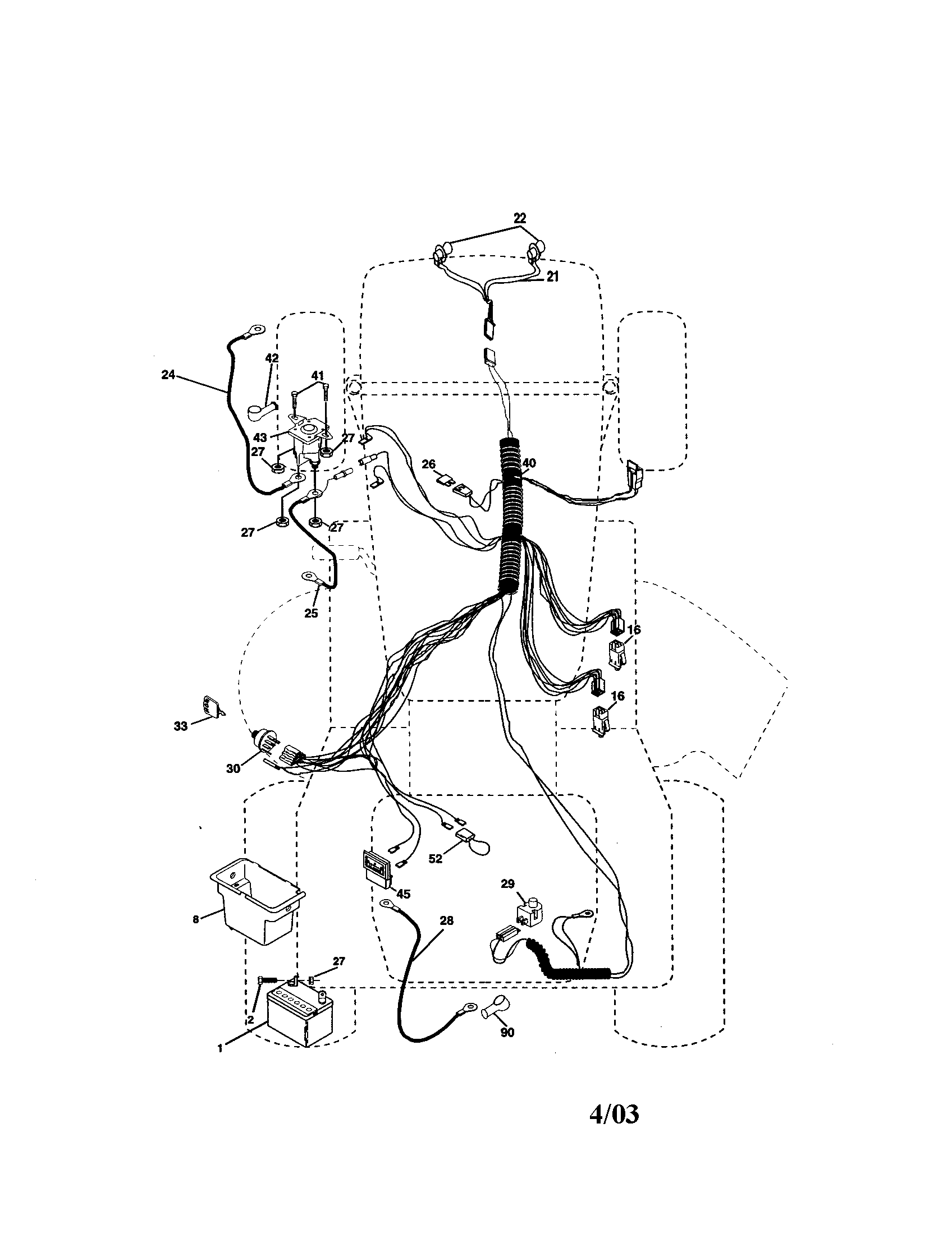 Craftsman 917272754 electrical diagram