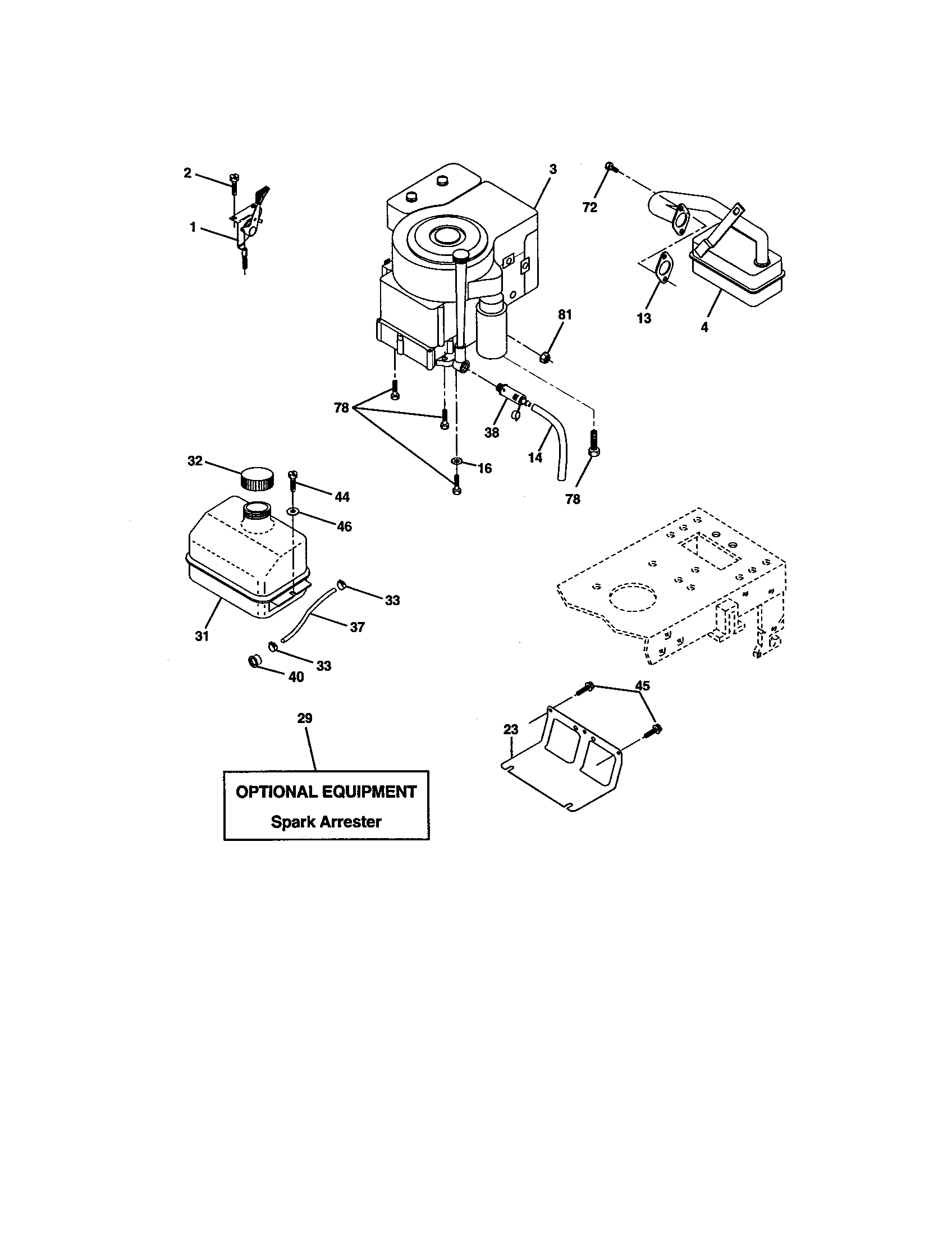 Craftsman 917272754 engine diagram
