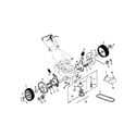 Craftsman 917376041 wheels/tires diagram