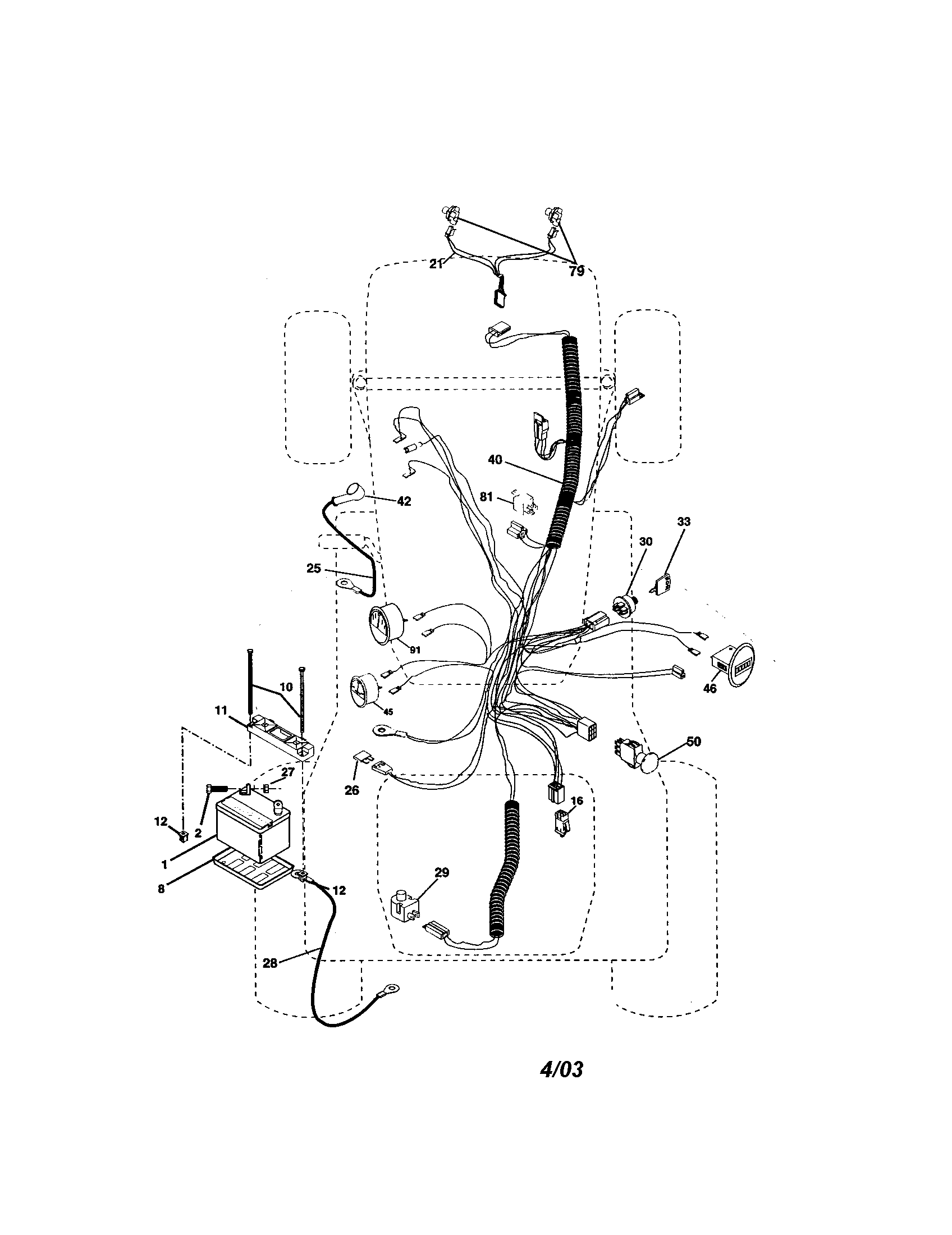 Craftsman 917275284 electrical diagram