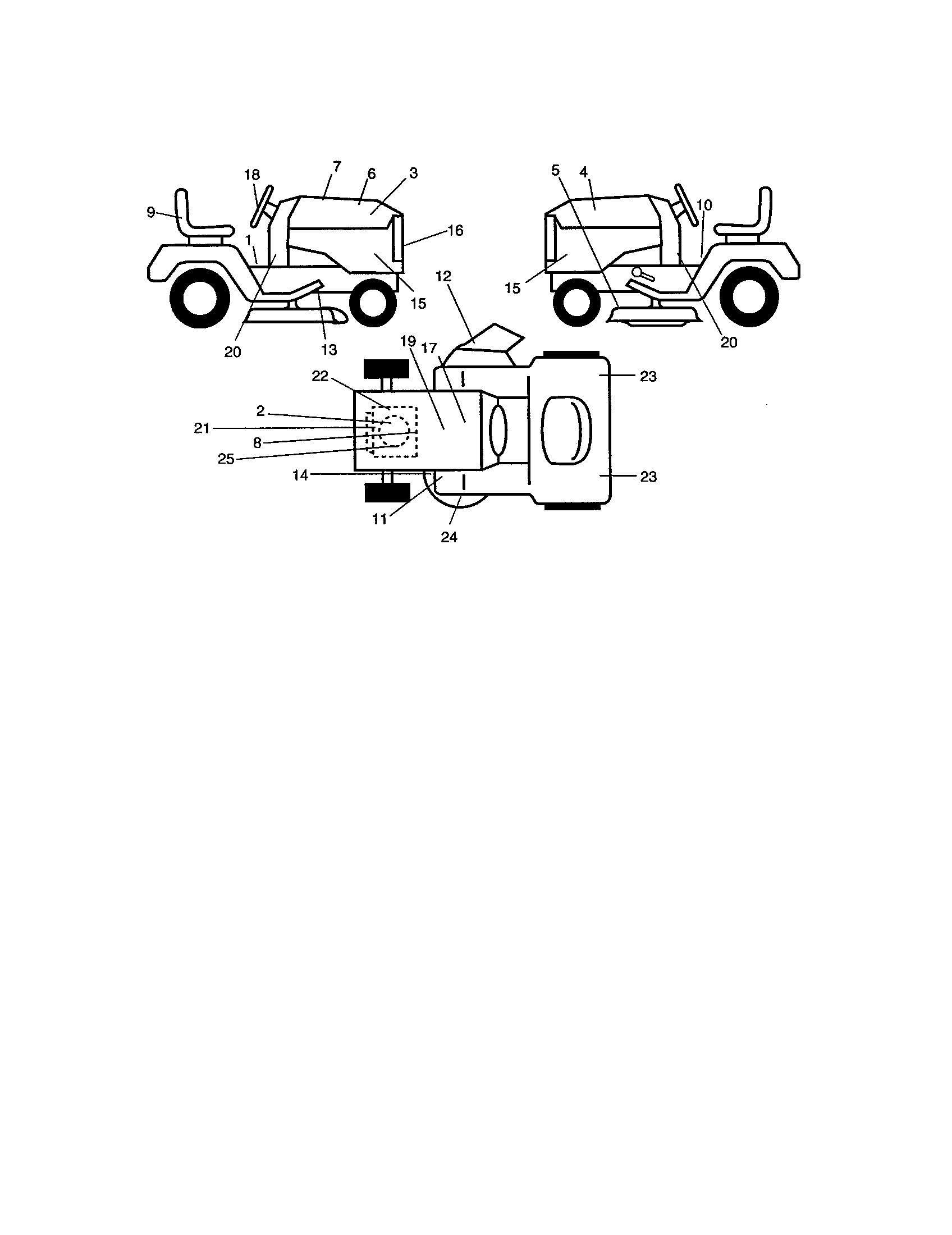 Craftsman 917275284 decals diagram