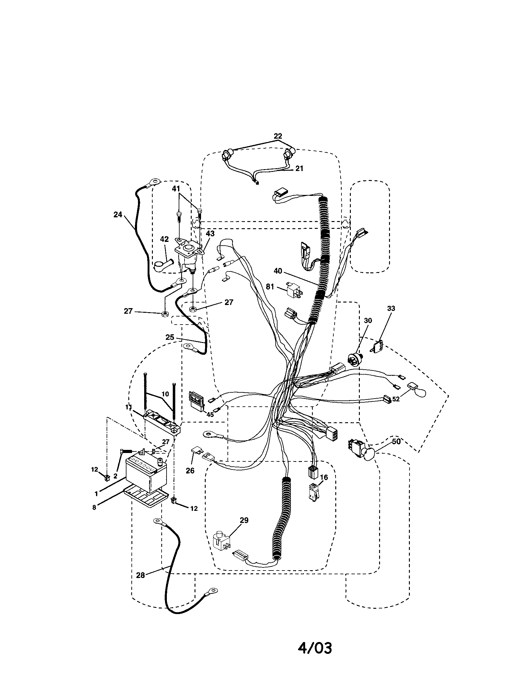 Craftsman 917275971 electrical diagram