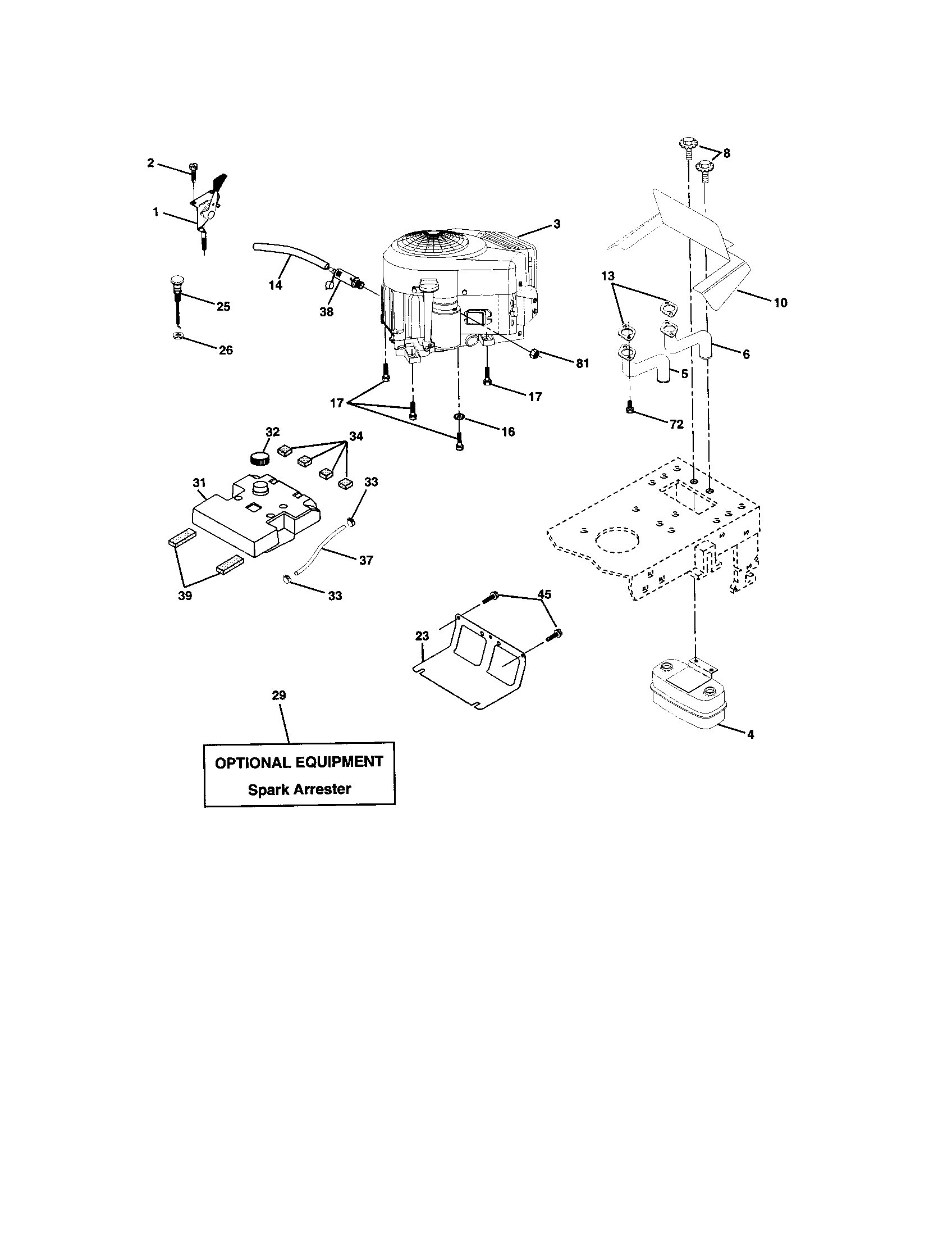 Craftsman 917272912 engine diagram