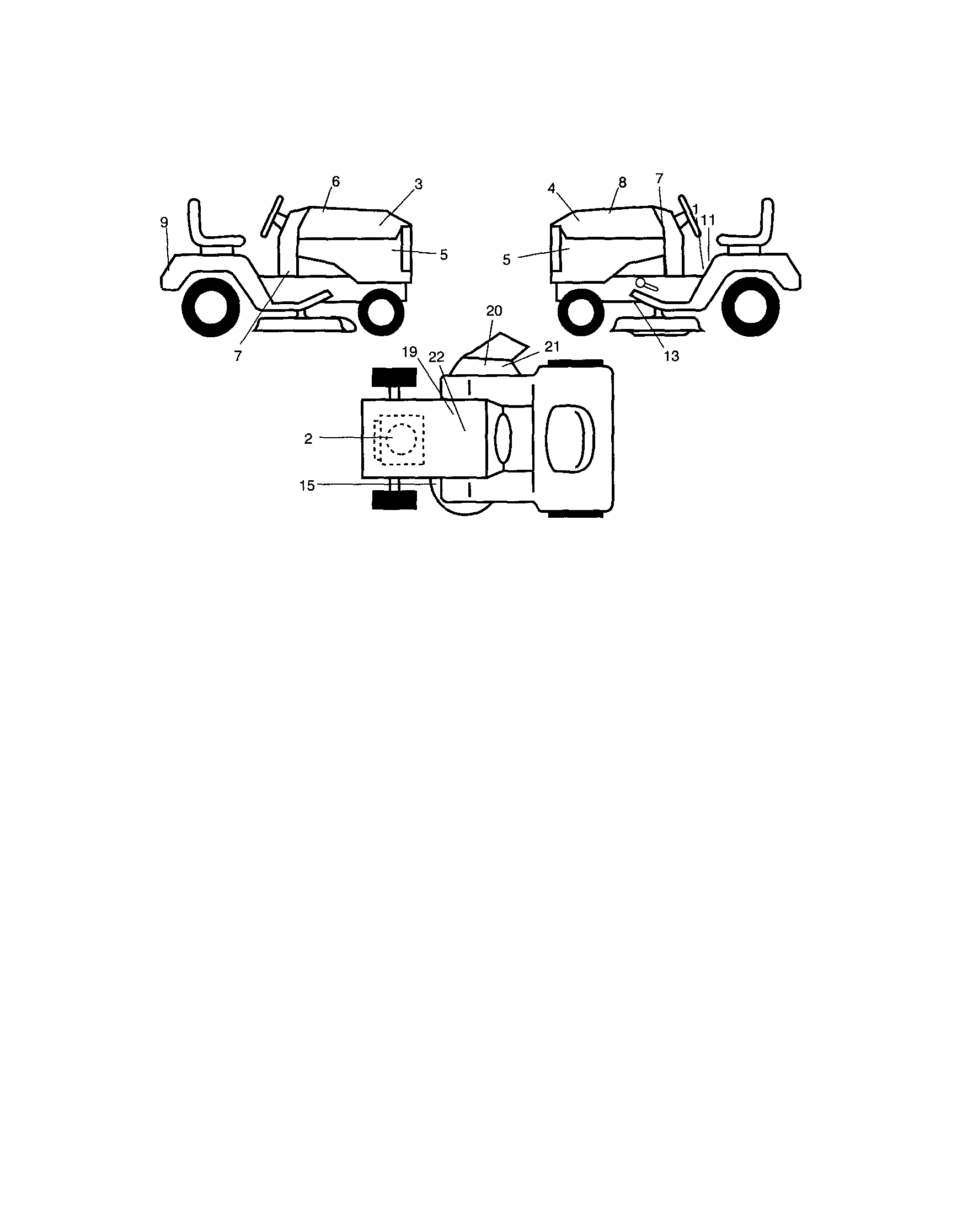 Craftsman 917272912 decals diagram