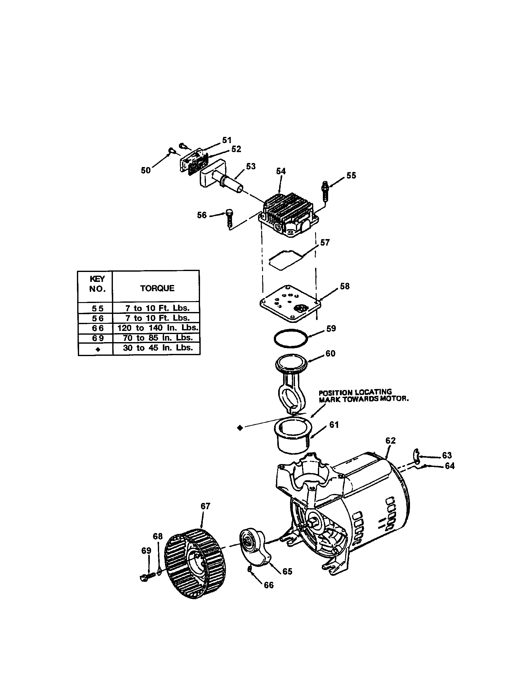 Devilbiss F420 compressor pump diagram diagram