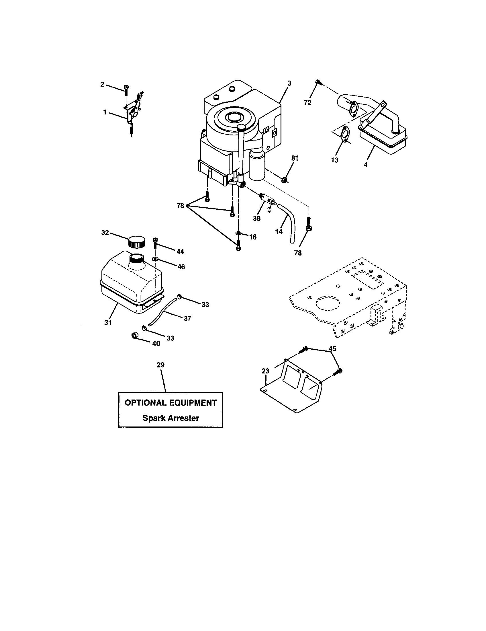 Craftsman 917272759 engine diagram