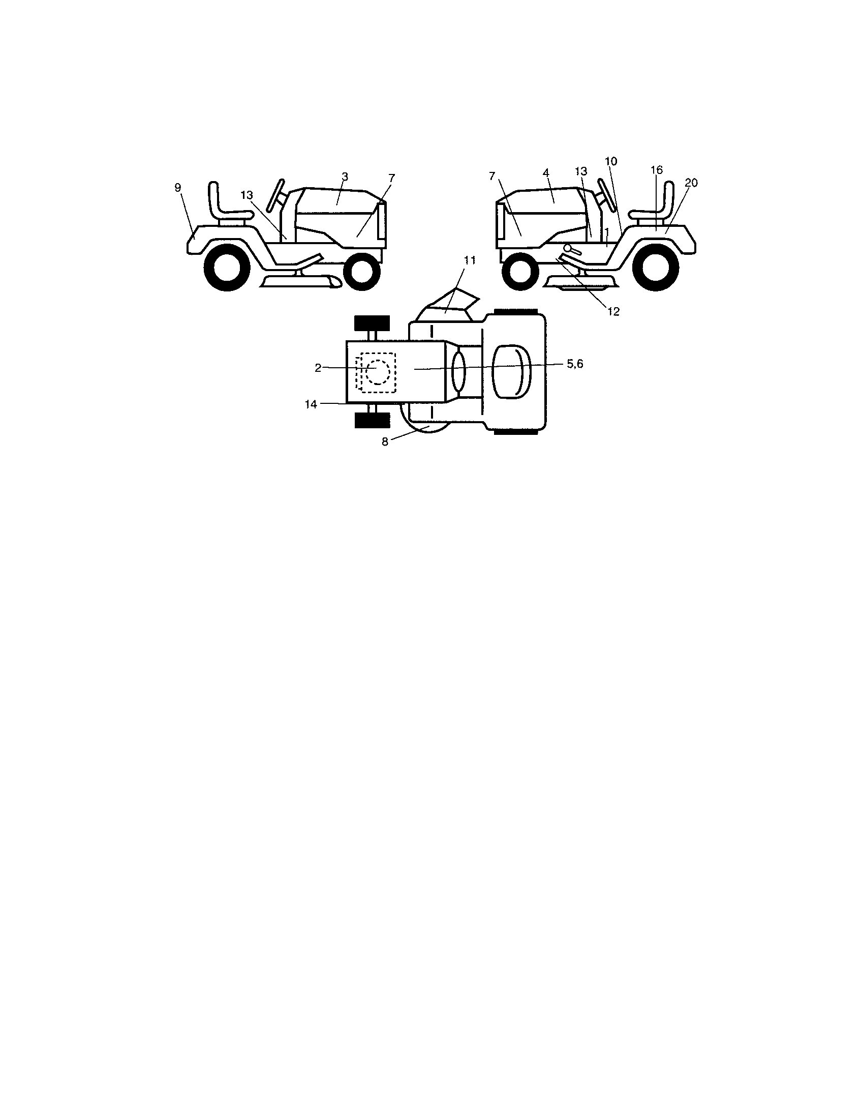 Craftsman 917272759 decals diagram