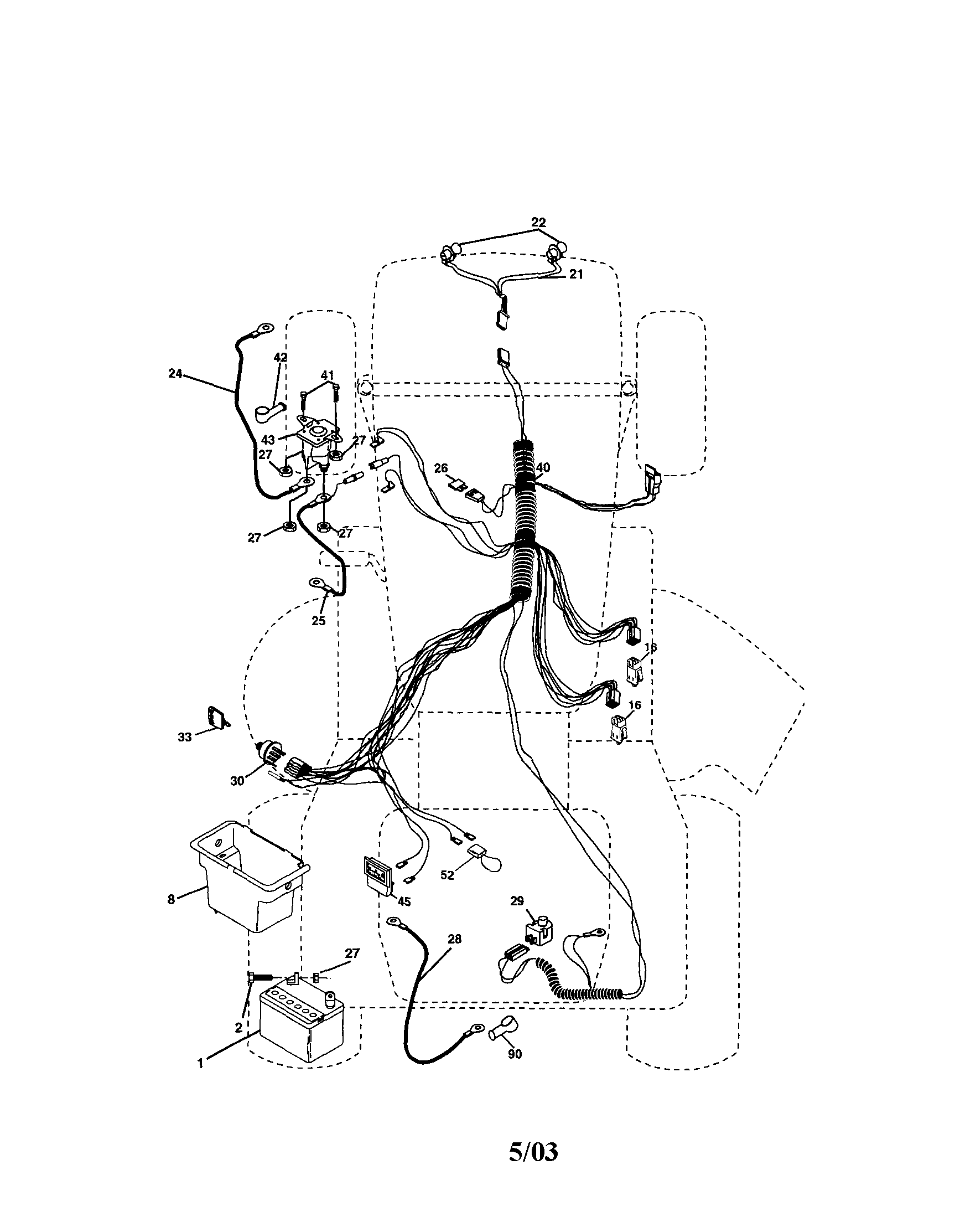 Craftsman 917272762 electrical diagram