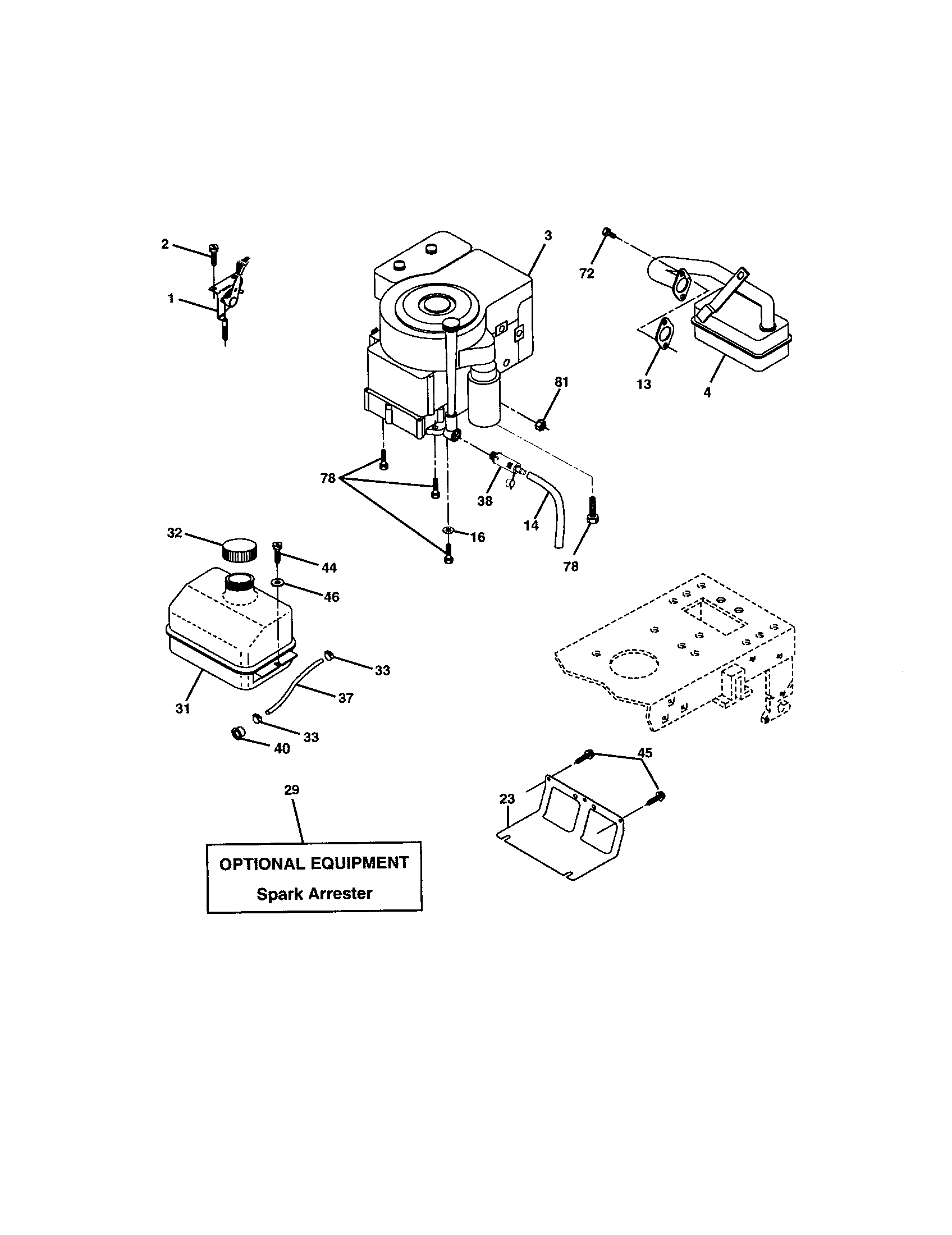 Craftsman 917272762 engine diagram