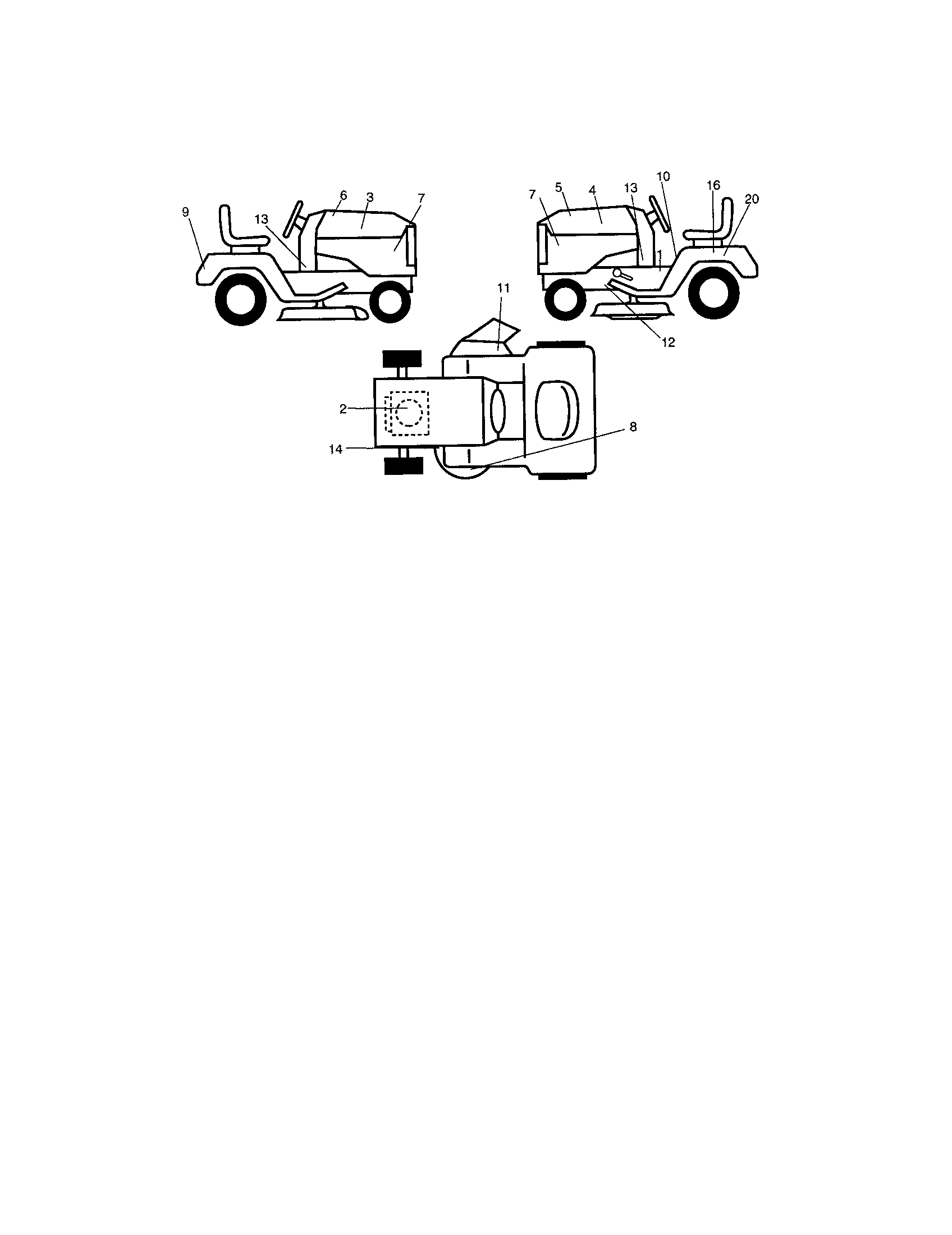 Craftsman 917272762 decals diagram