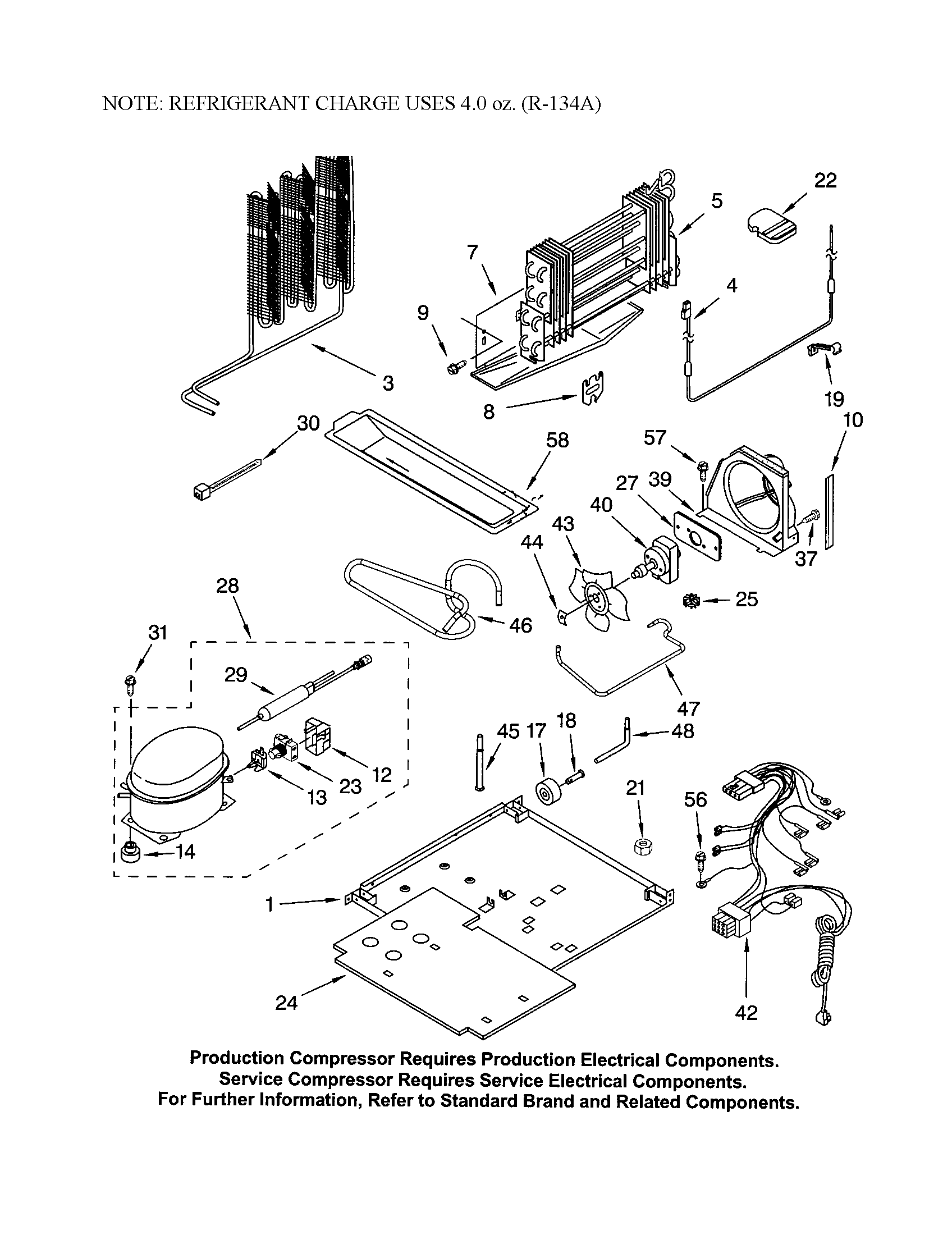 Kenmore 10673183301 unit diagram