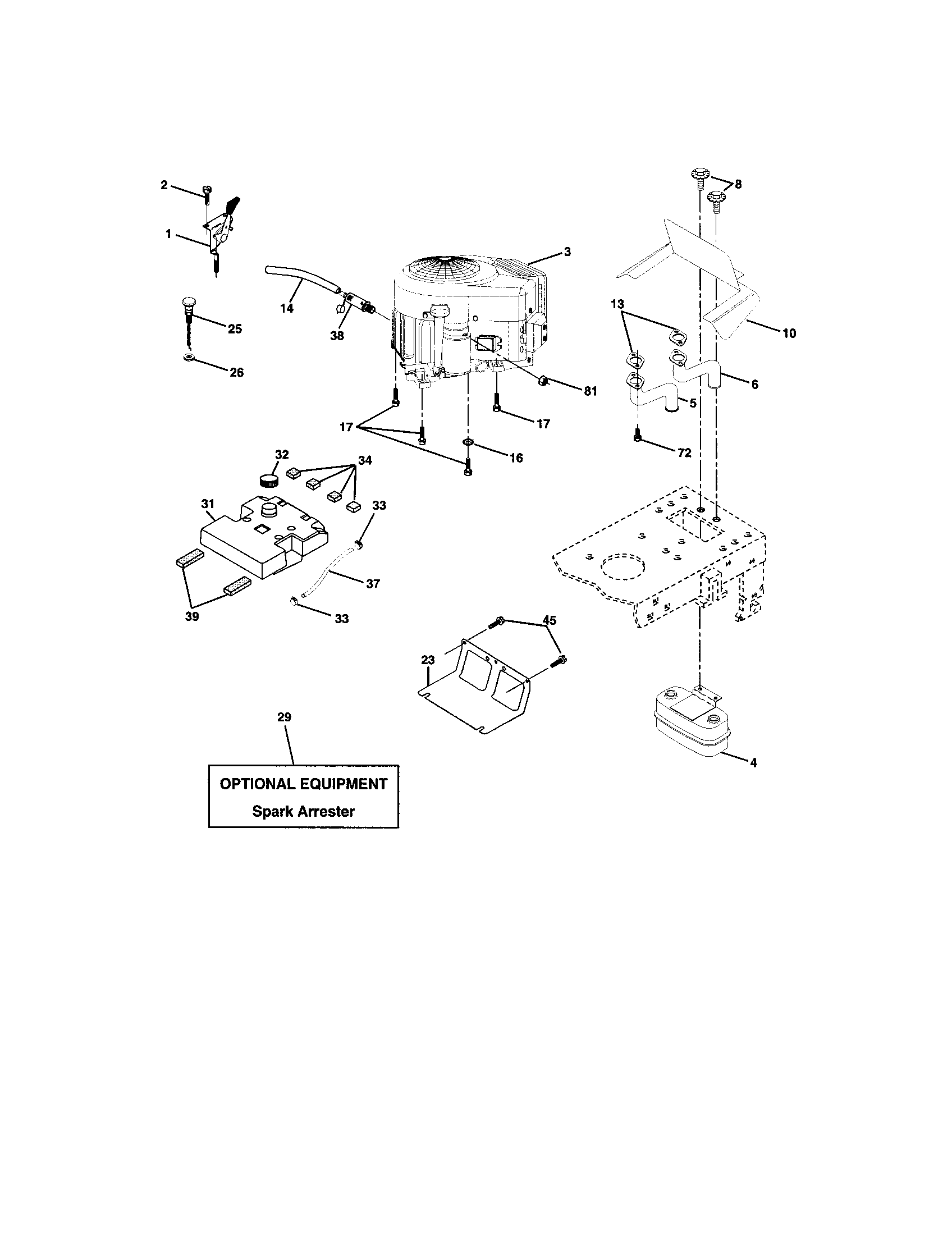 Craftsman 917272930 engine diagram